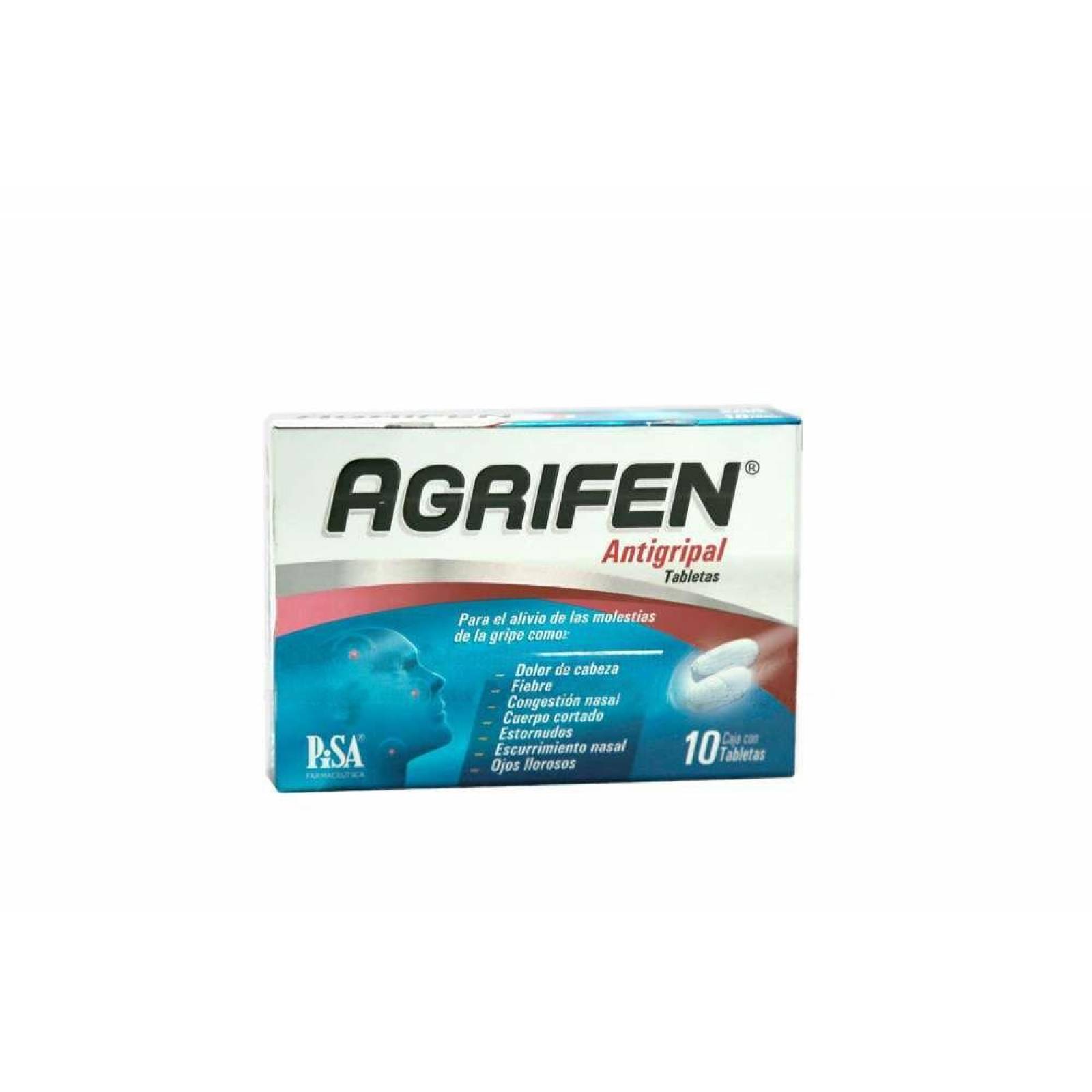 Agrifen Caja Con 10 Tabletas 