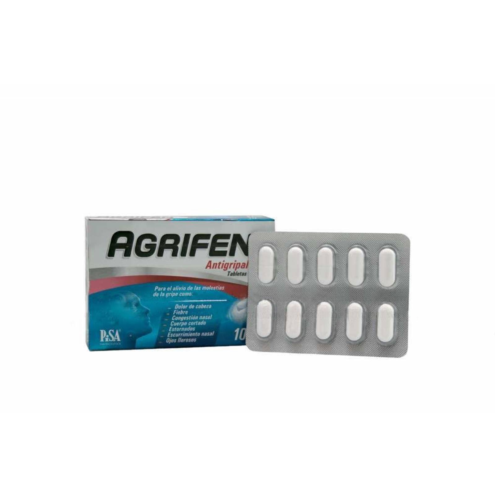 Agrifen Caja Con 10 Tabletas 