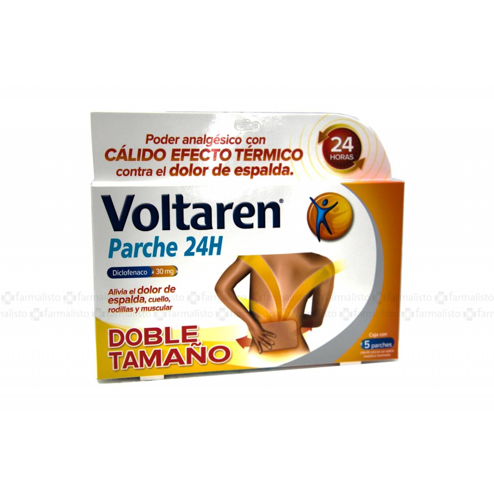 Voltarén Parches 24H 30mg Caja Con 5 Unidades 