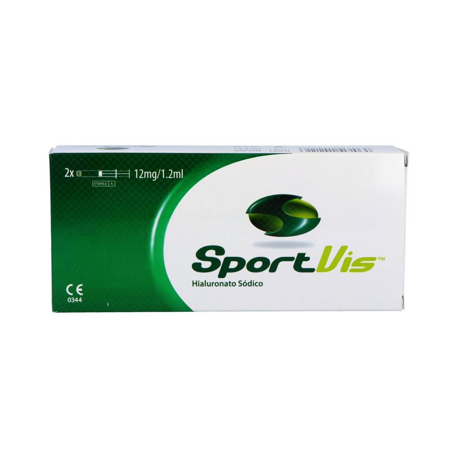 Sportvis 12 mg/1.2 ml Caja Con Dos Jeringas Prellenadas 