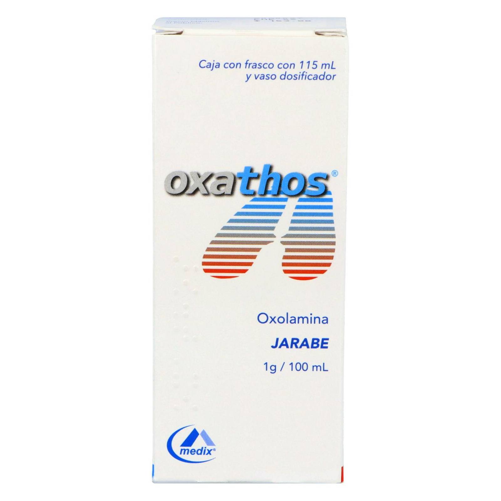 Oxathos 1 g /100 mL Jarabe Caja Con Frasco Con 115 mL 