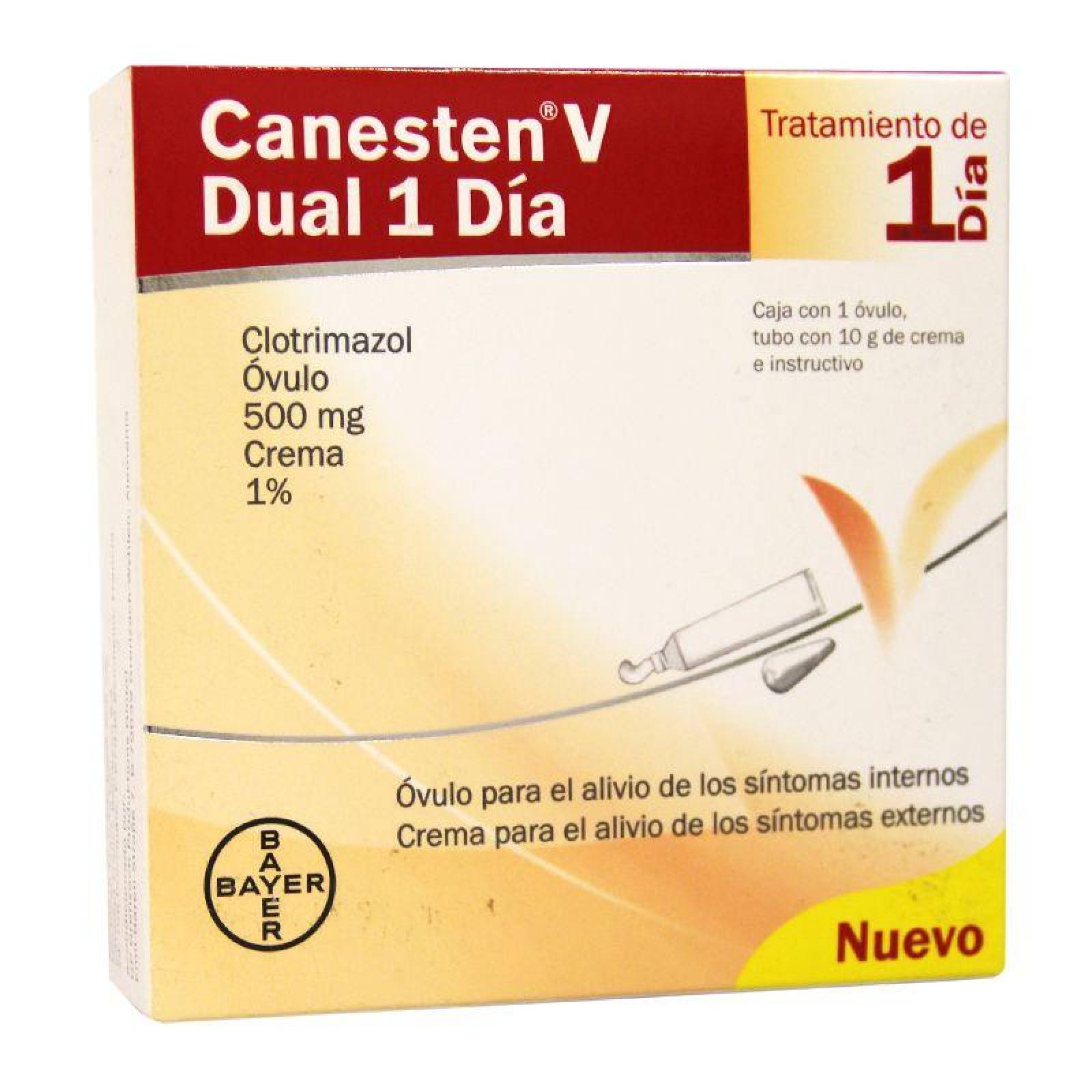 Canesten V 500mg Caja Con 1 Óvulo 