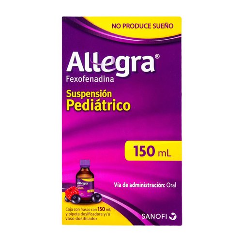 Allegra Suspensión 600 mg Frasco Con 150 mL 