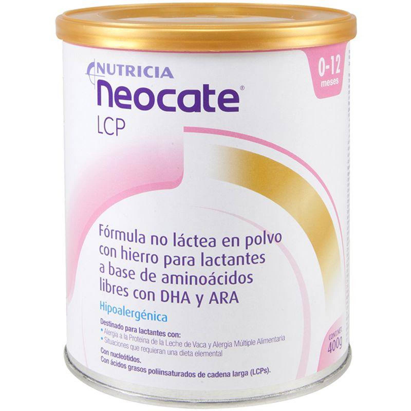Neocate Lcp 0-12 Meses Lata Con 400 G 
