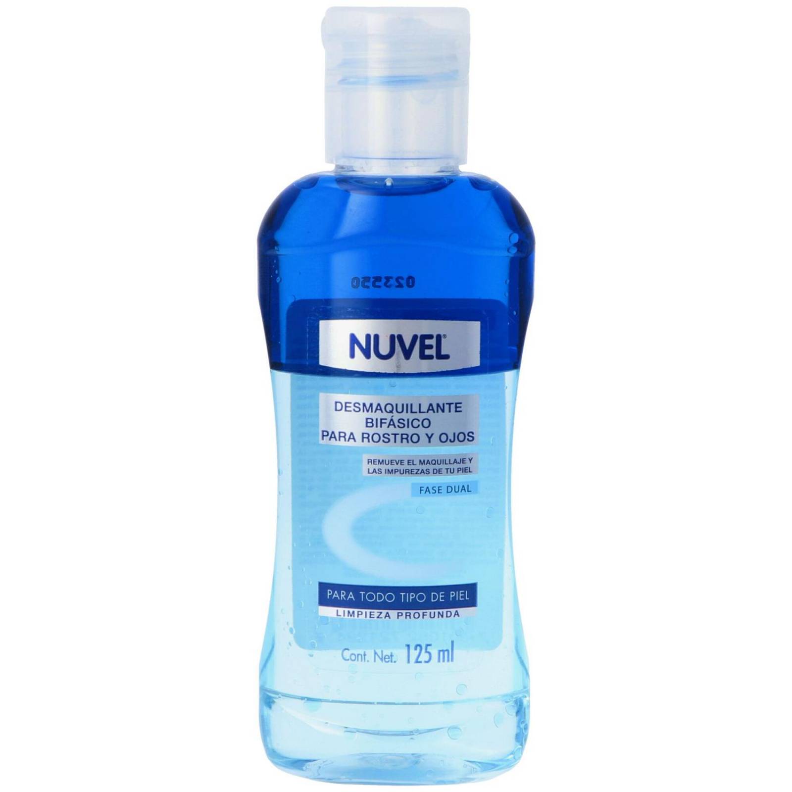 Nuvel Desmaquillante Bifásico De Rostro Y Ojos Botella Con 1 