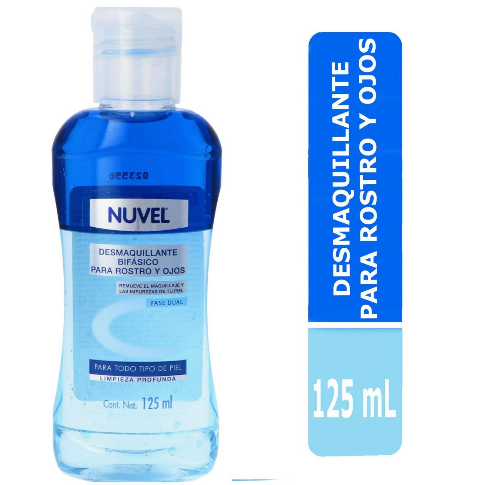 Nuvel Desmaquillante Bifásico De Rostro Y Ojos Botella Con 1 