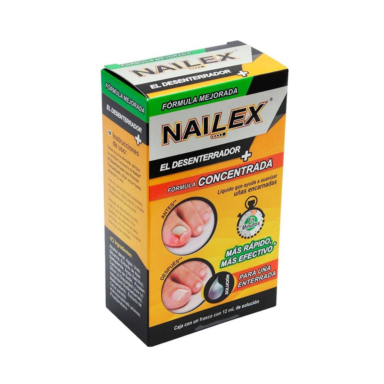 Nailex El Desenterrador Caja Con Frasco Con 15 mL 