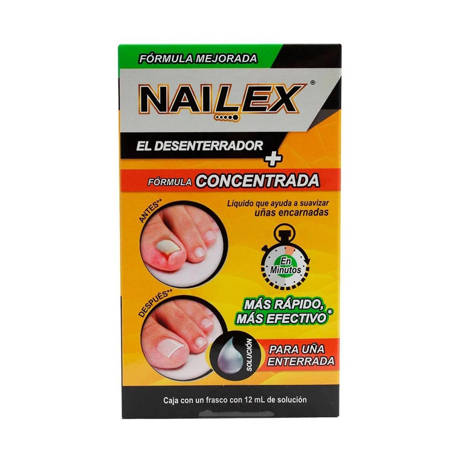 Nailex El Desenterrador Caja Con Frasco Con 15 mL 