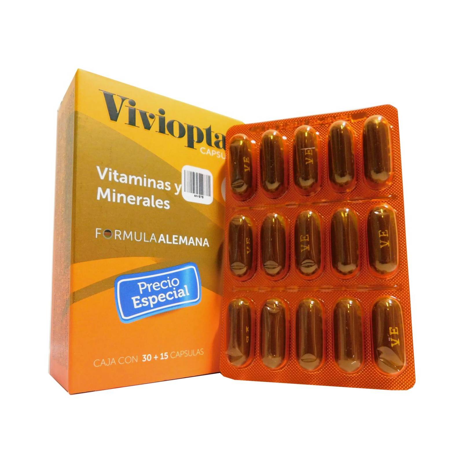 Vivioptal Capsulas Caja con 30 + 15 Capsulas 