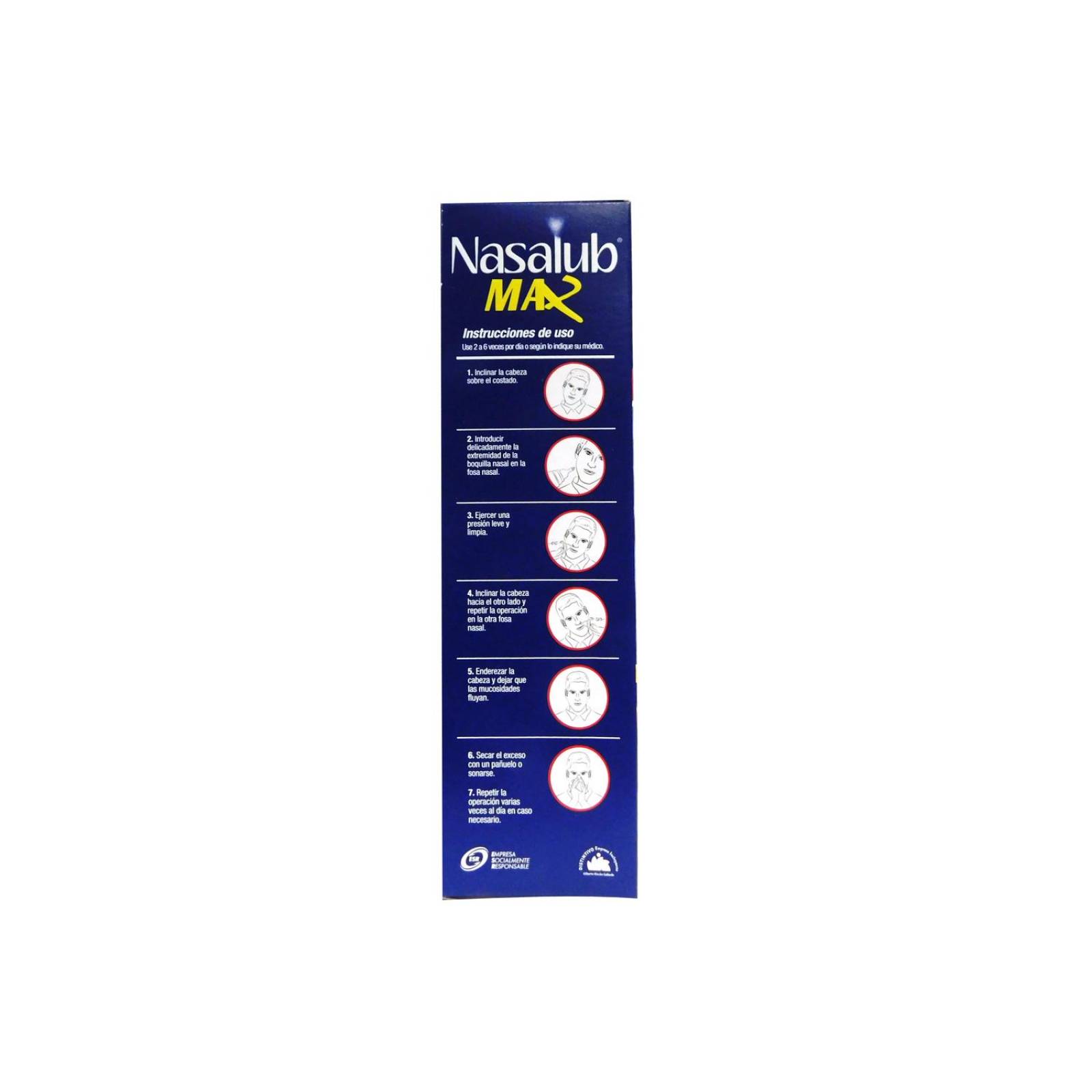 Nasalub Max Spray 0.9% Caja Con Frasco Con 100 mL 