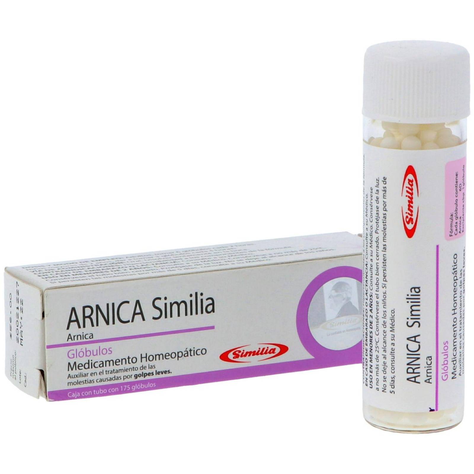 Arnica Similia Caja Con Tubo Con 175 Glóbulos 