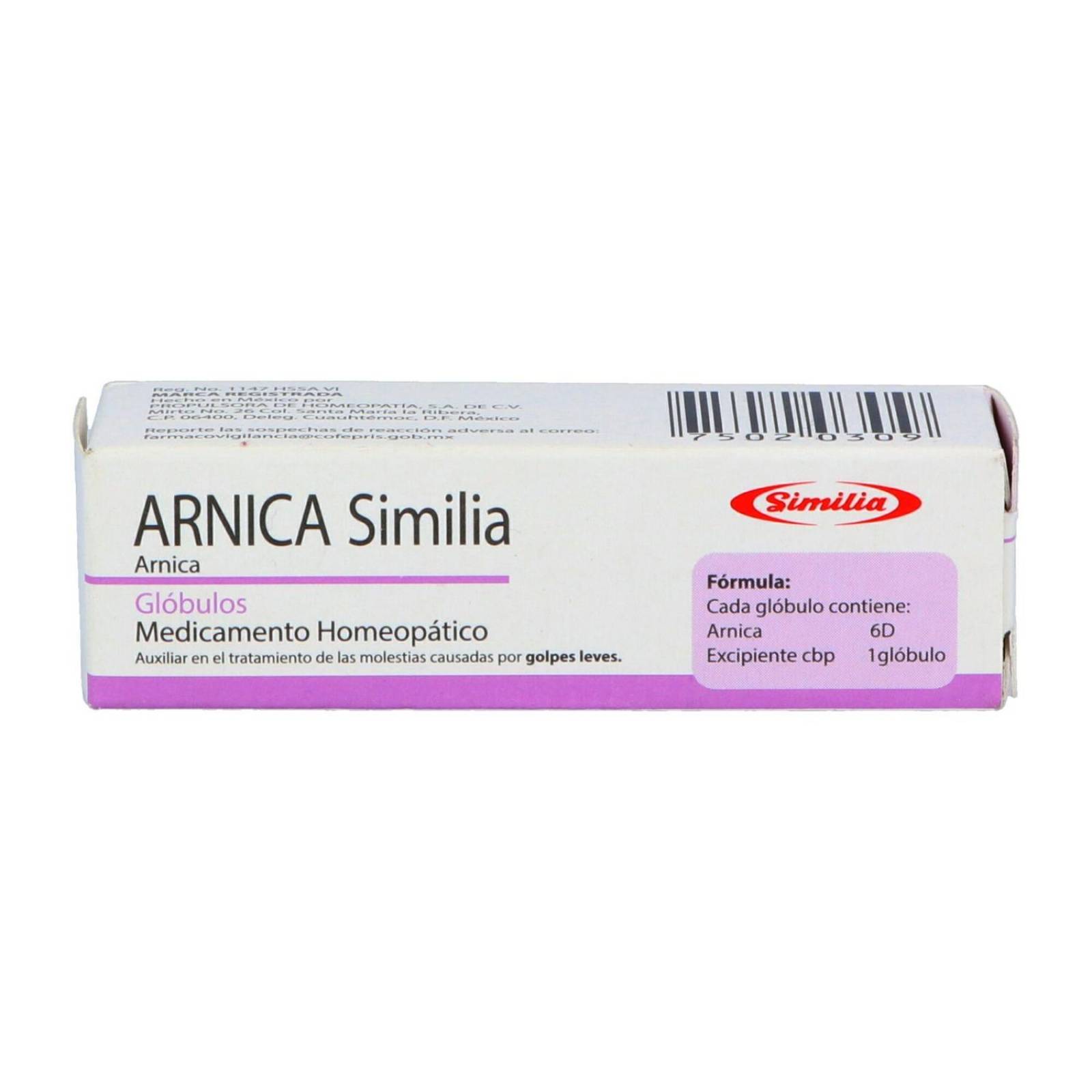Arnica Similia Caja Con Tubo Con 175 Glóbulos 