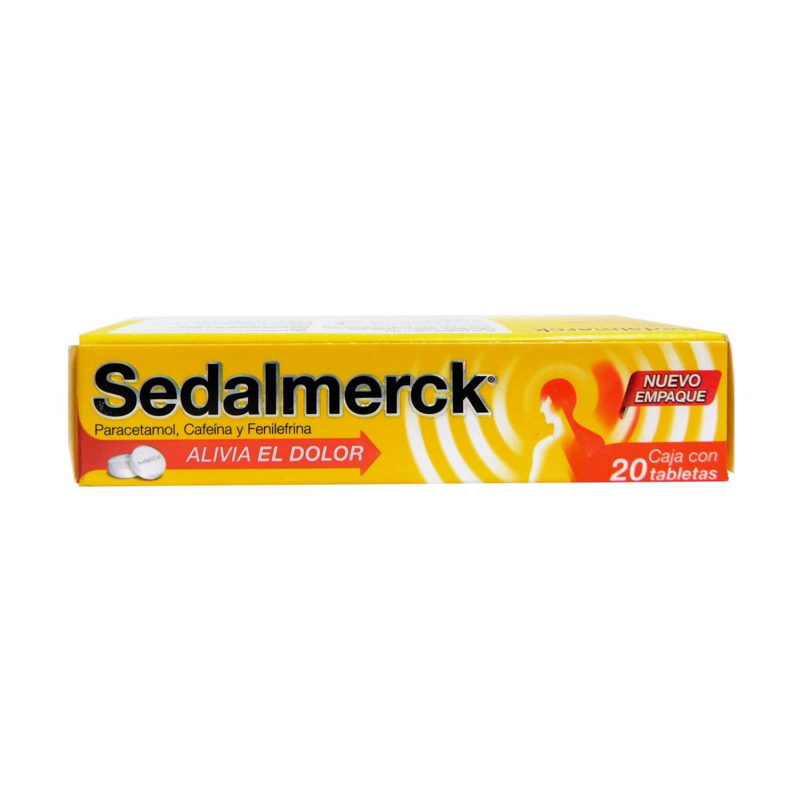 Sedalmerck 500mg/ 50mg/ 5mg Caja Con 20 Tabletas 