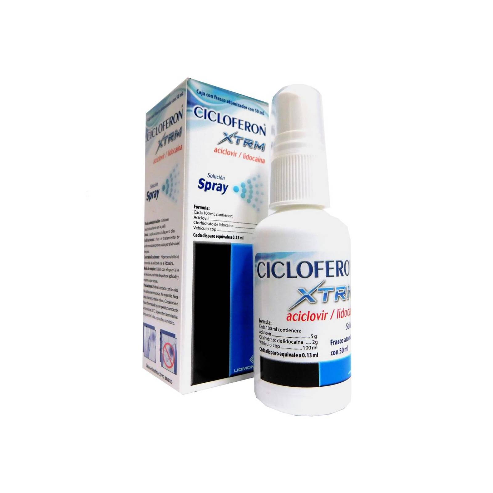 Cicloferon XTRM Caja Con Frasco Atomizador Con 50mL 