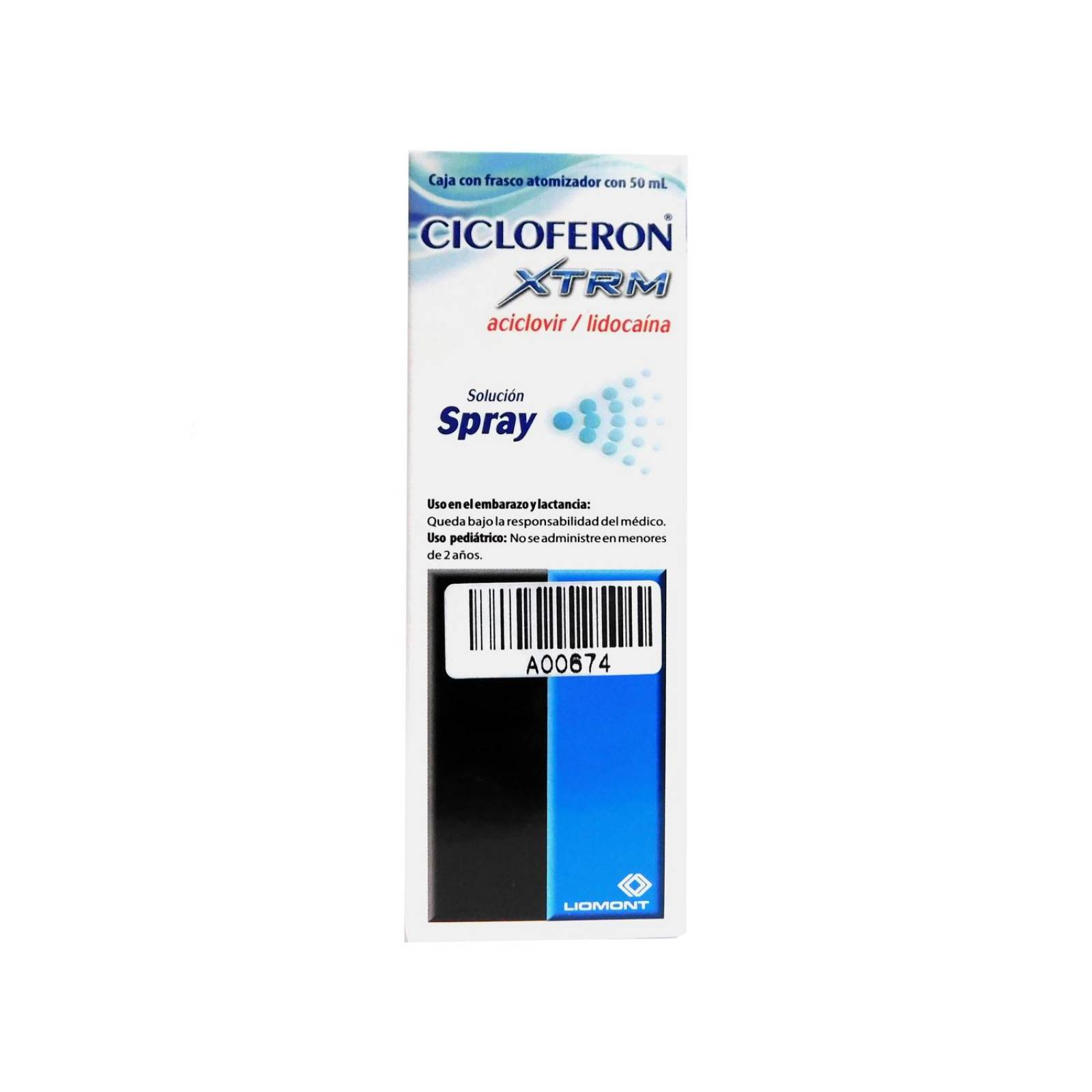 Cicloferon XTRM Caja Con Frasco Atomizador Con 50mL 