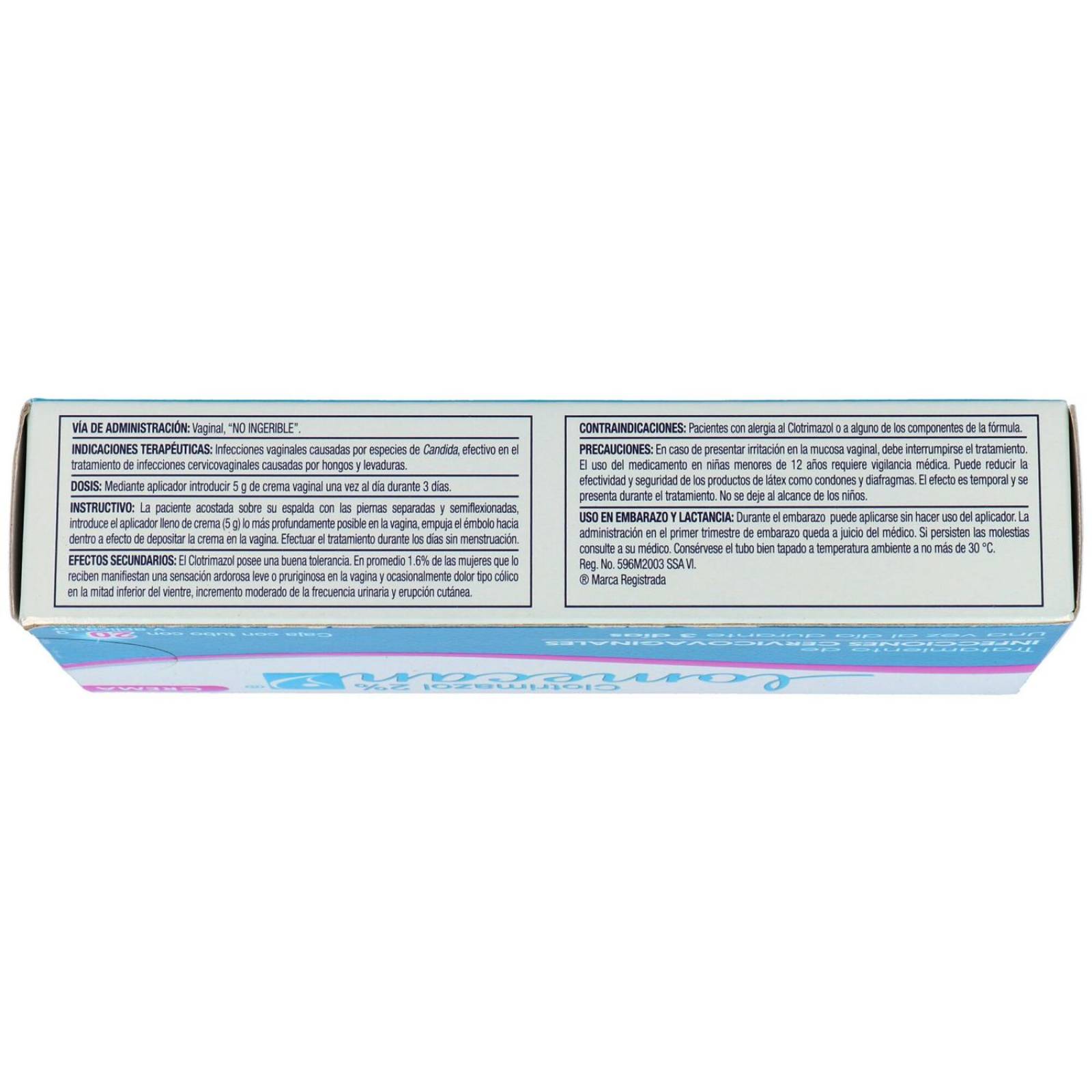 Lomecan V 2% Caja Con Tubo Con 20 g Y Aplicador 