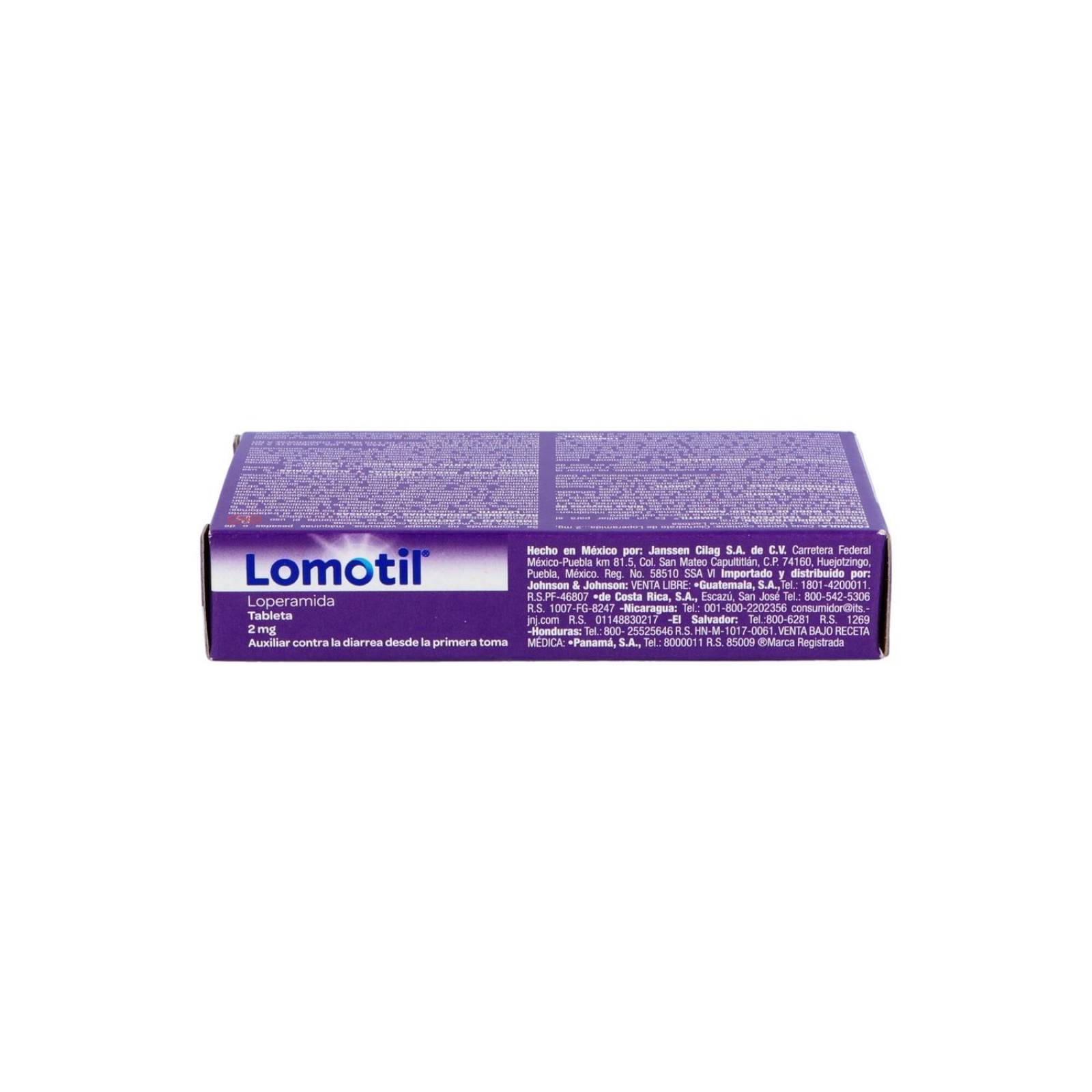 Lomotil 2mg Caja Con 8 Tabletas 