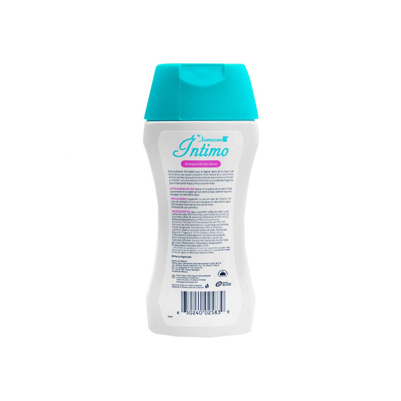 Lomecan V Shampoo Íntimo Frasco Con 200 mL 