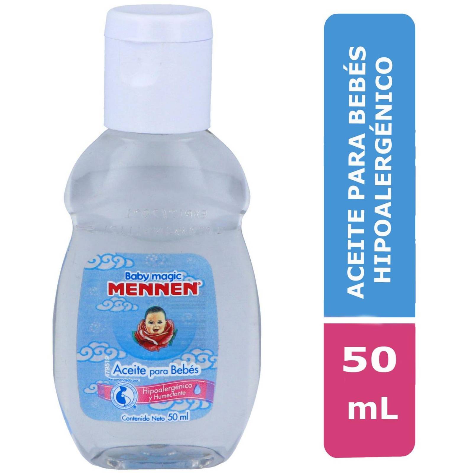 Baby Magic Mennen Aceite 50mL Botella Con 50mL 