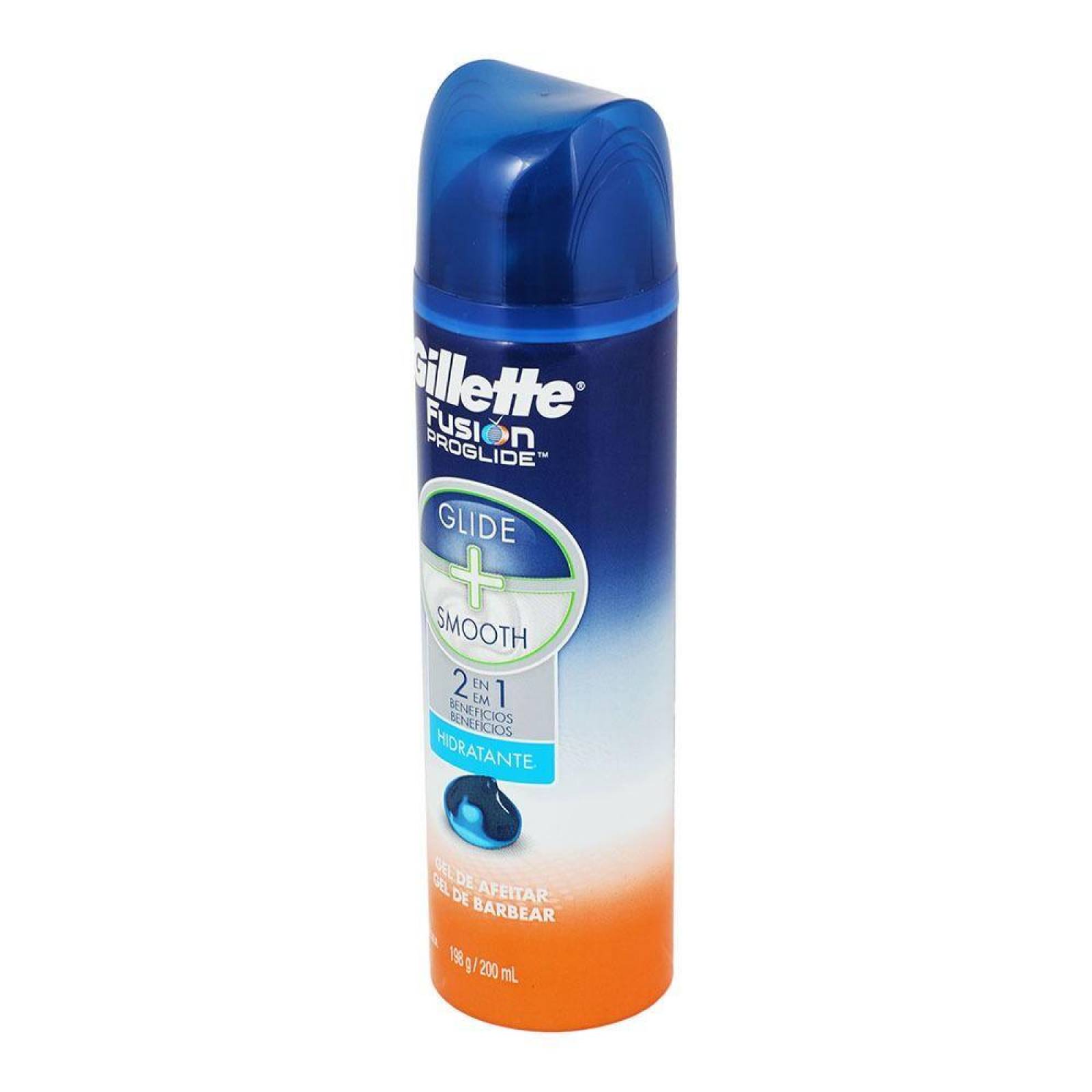 Gillette Fusion Proglide Gel Para Afeitar Spray De 200 mL 