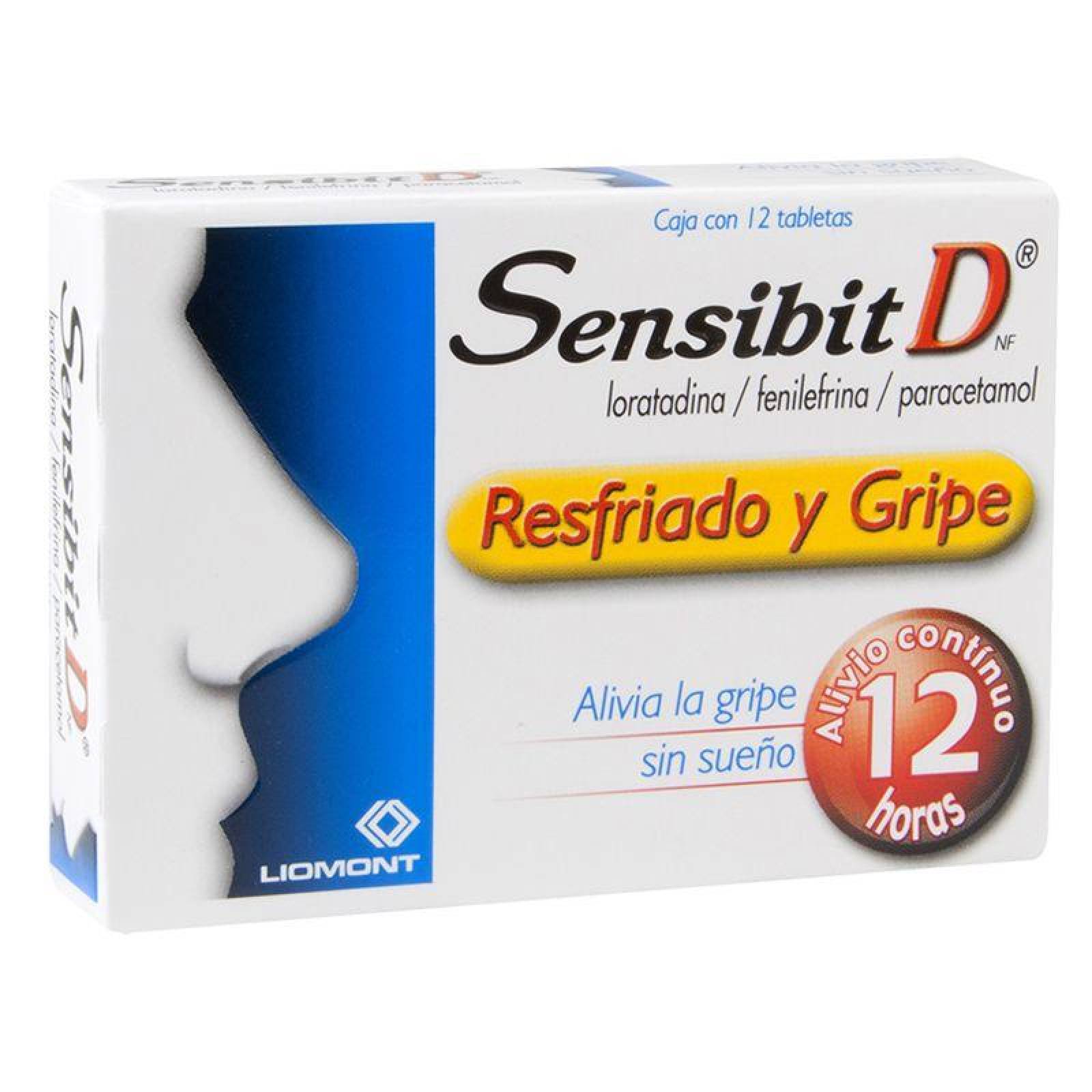 Sensibit D Caja Con 12 Tabletas 