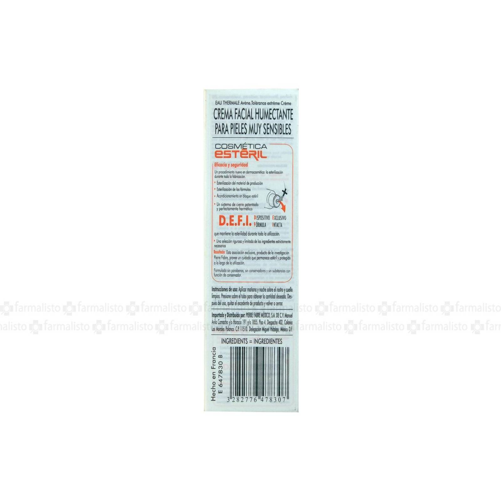 Avene Tolerancia Extrema Crema Tubo con 50 mL 