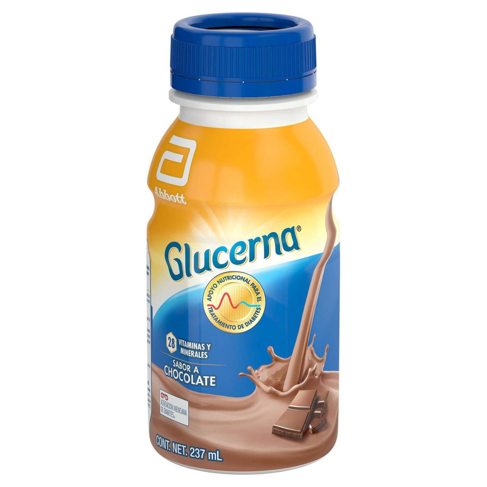 Glucerna Alimentación Especializada Sabor Chocolate 237 mL 