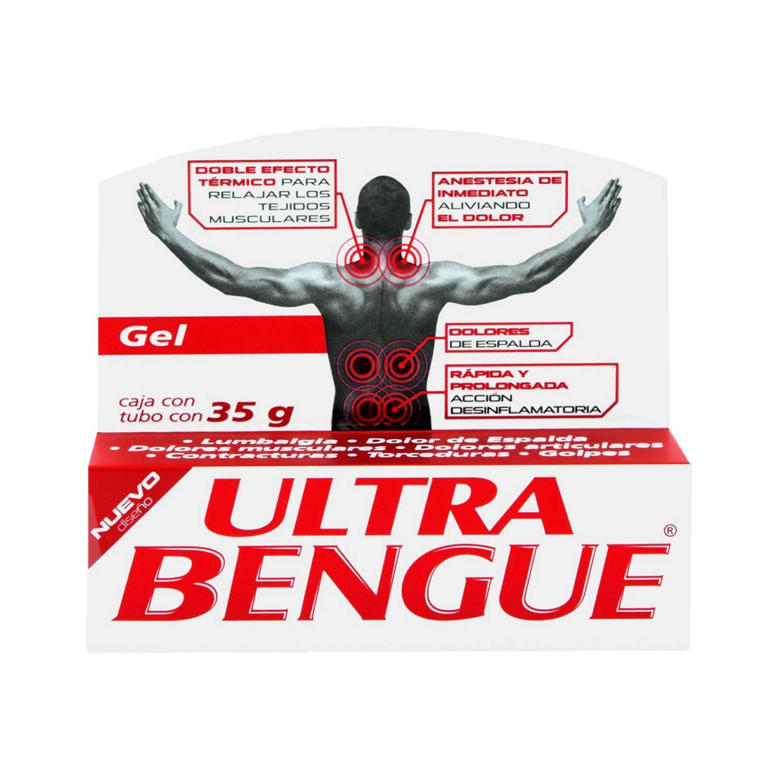 Ultra Bengue Gel Caja Con Tubo Con 35 g 