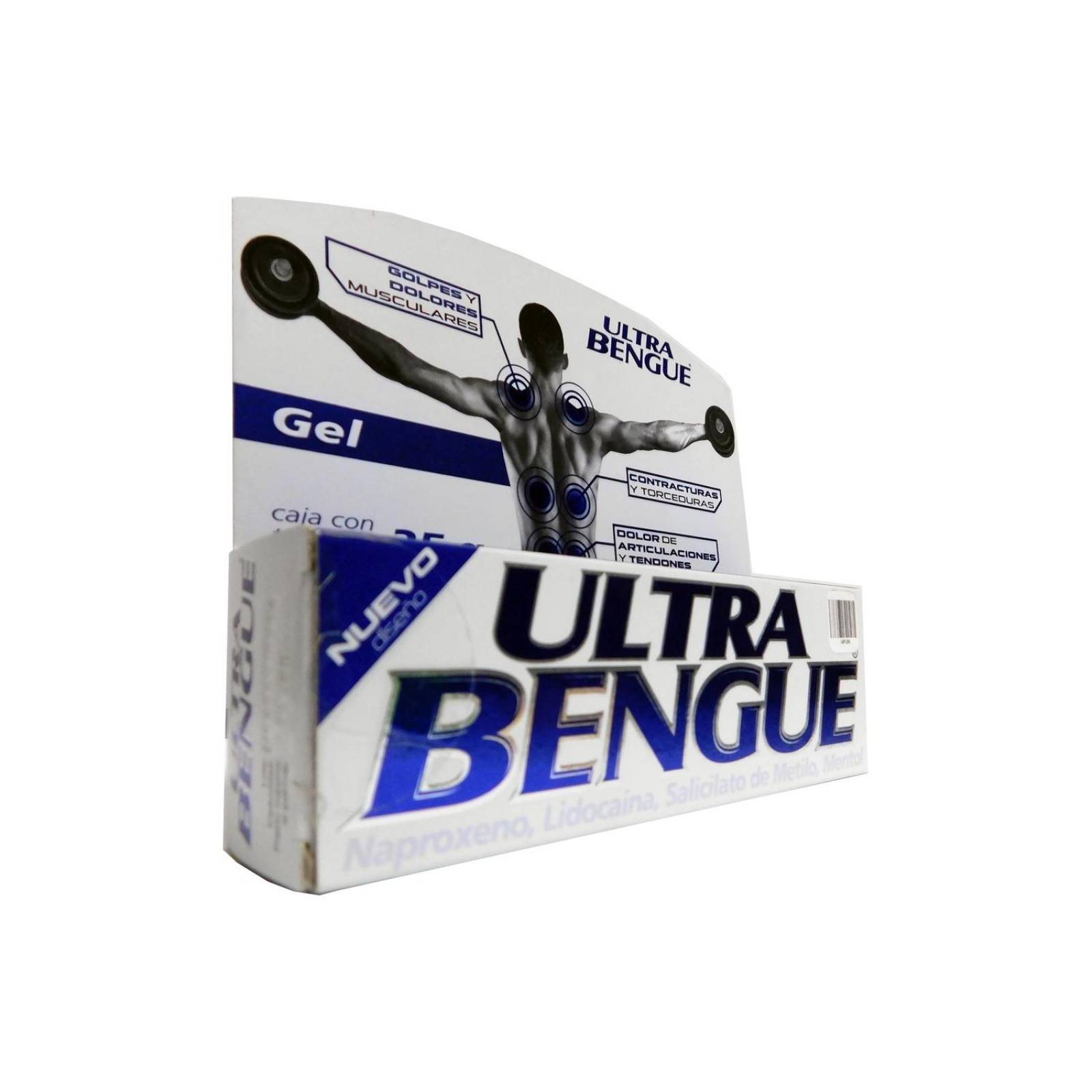 Ultra Bengue Azul Caja Con Tubo Con 35 g 