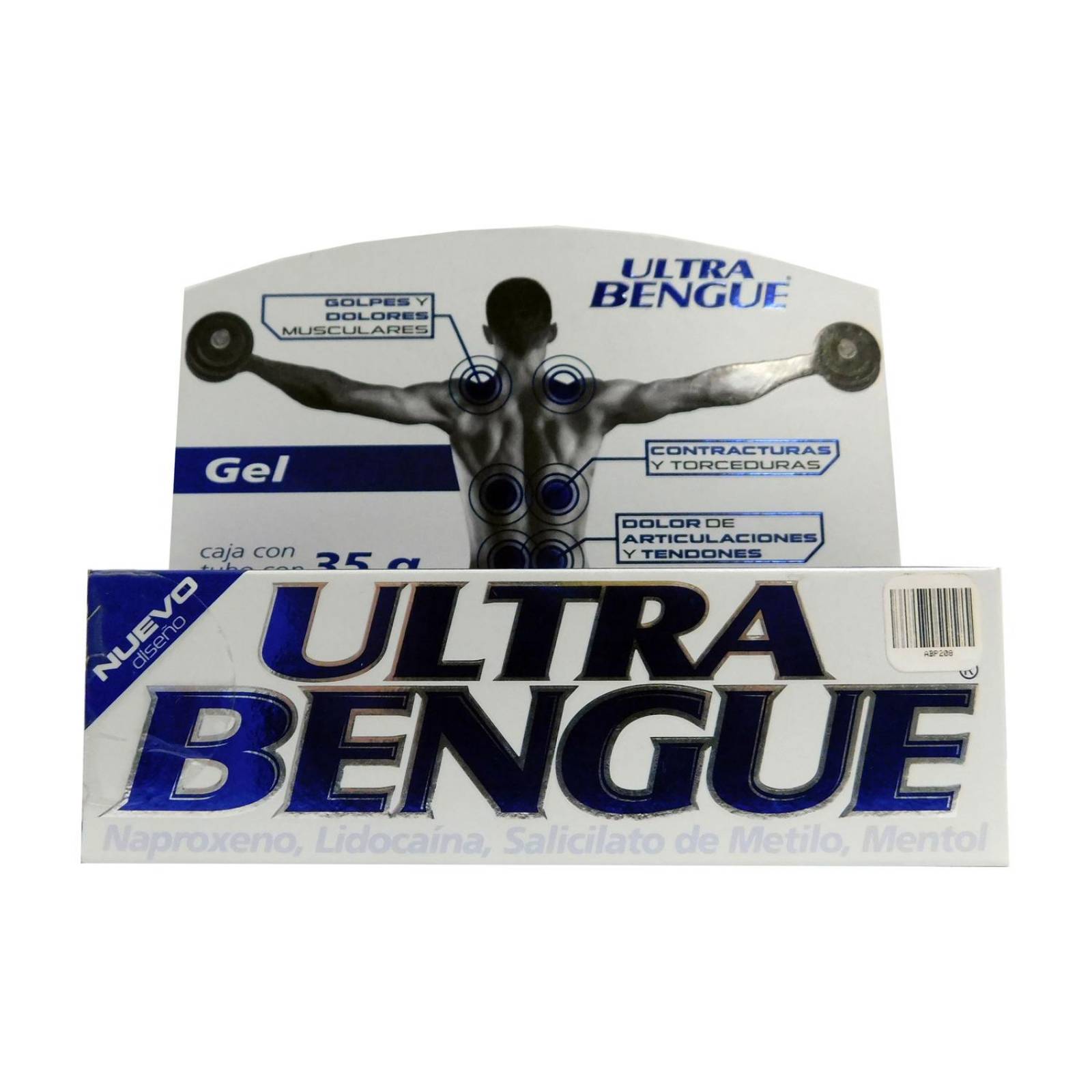 Ultra Bengue Azul Caja Con Tubo Con 35 g 