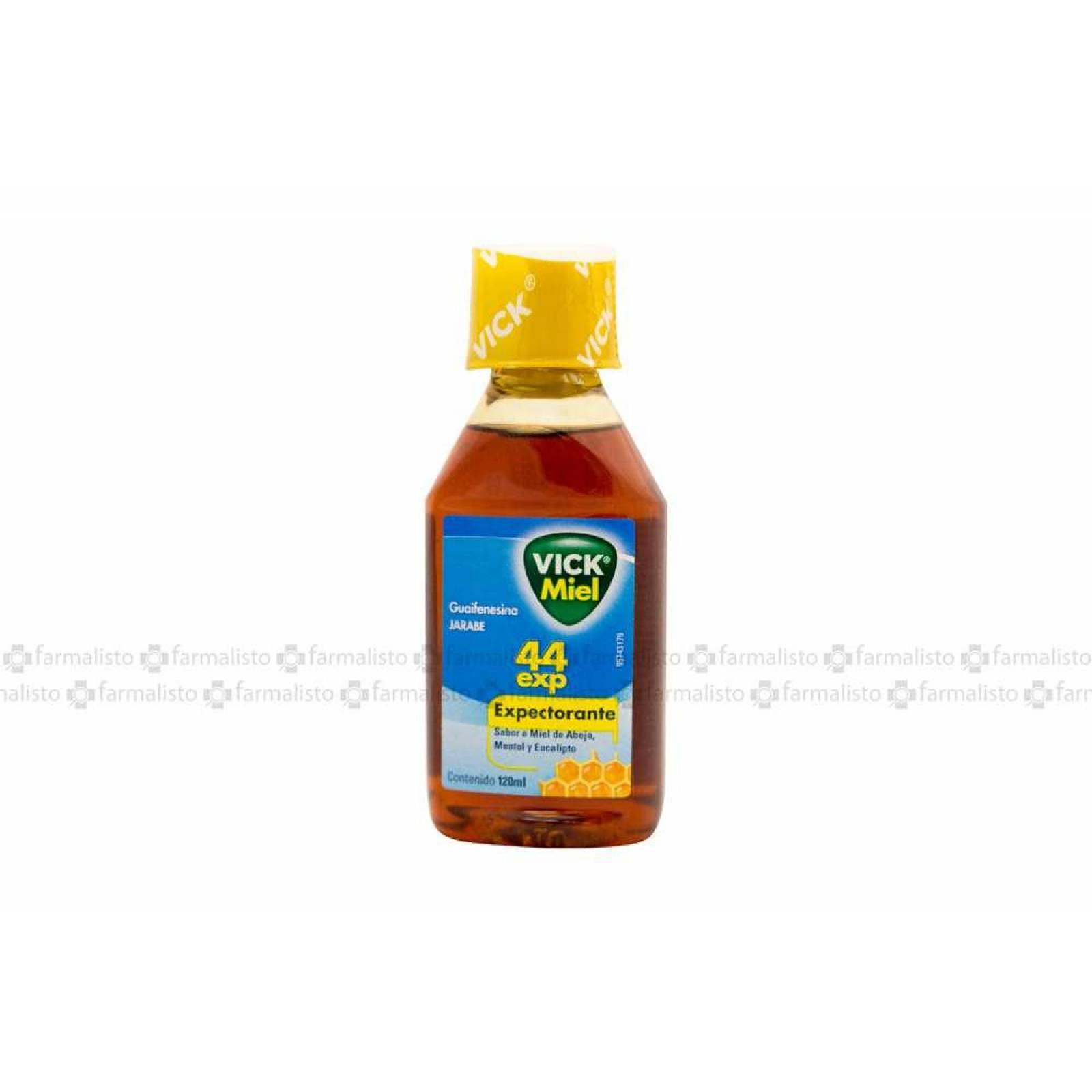 Vick Miel Jarabe 44 Exp Frasco Con 120 mL 