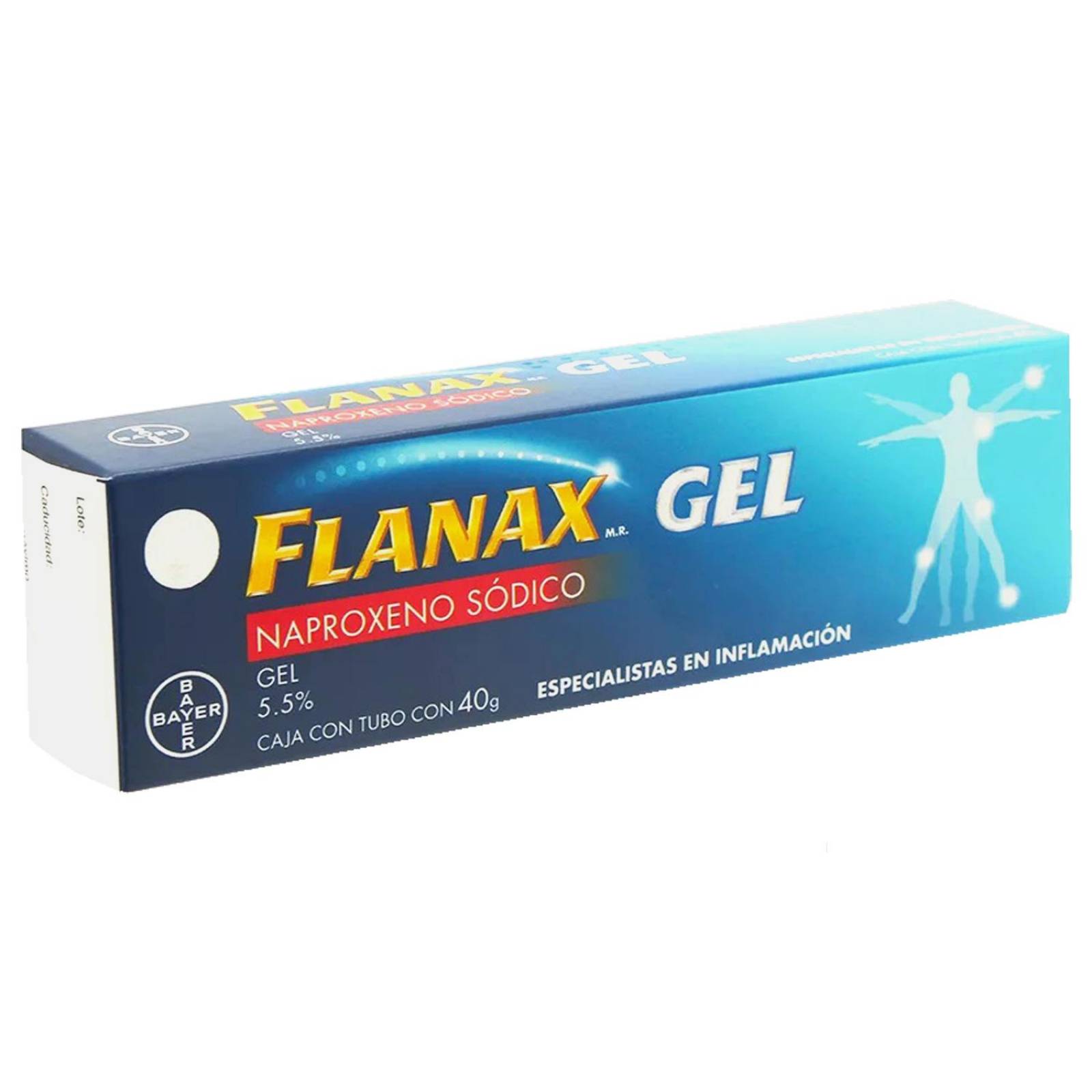 Flanax Gel 55 Caja Con Tubo Con 40 G 8003