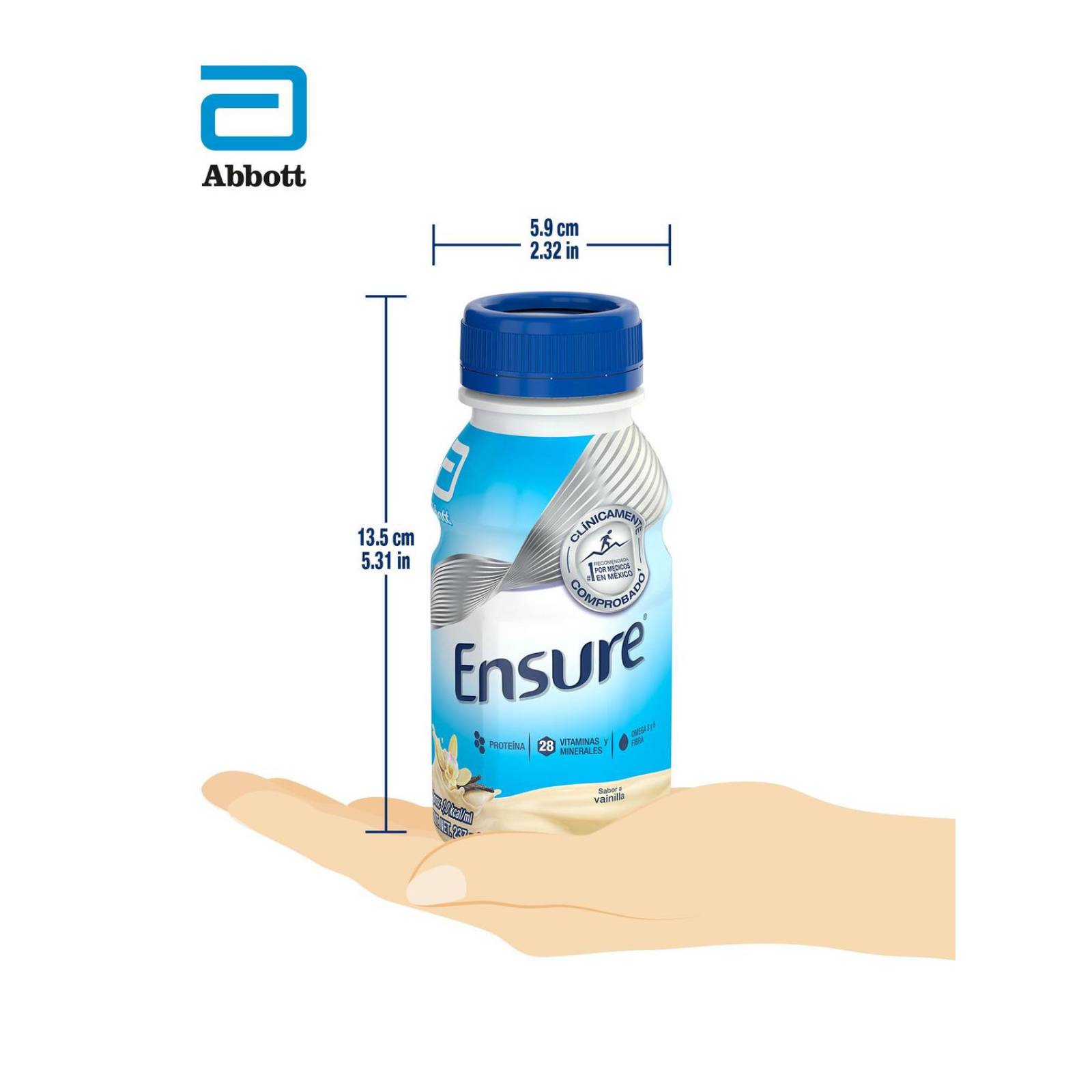 Ensure Botella Con 237 mL Sabor Vainilla 