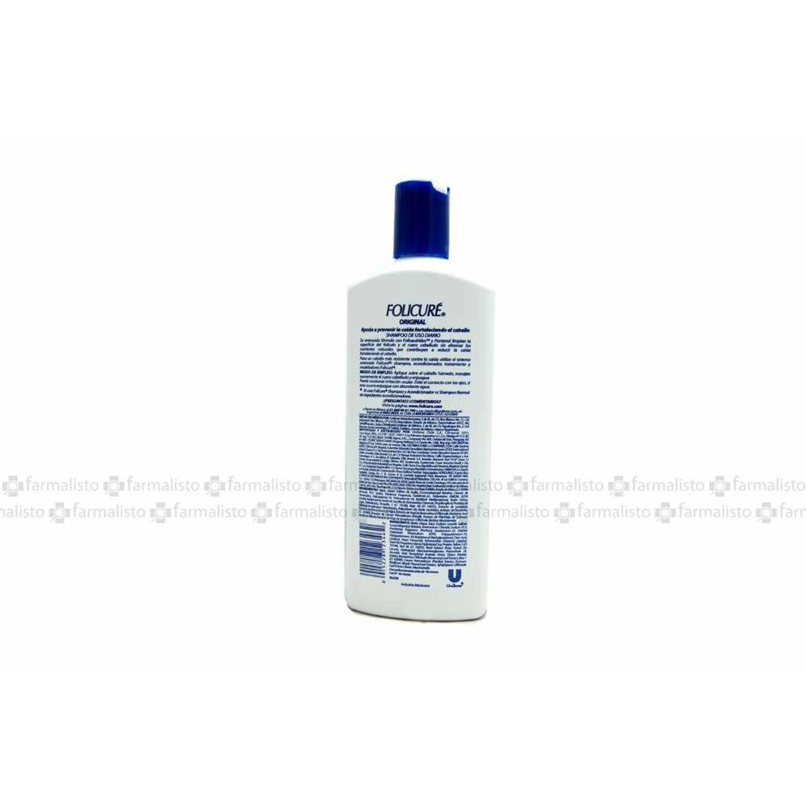 Folicure Original Shampoo Botella Con 350mL 
