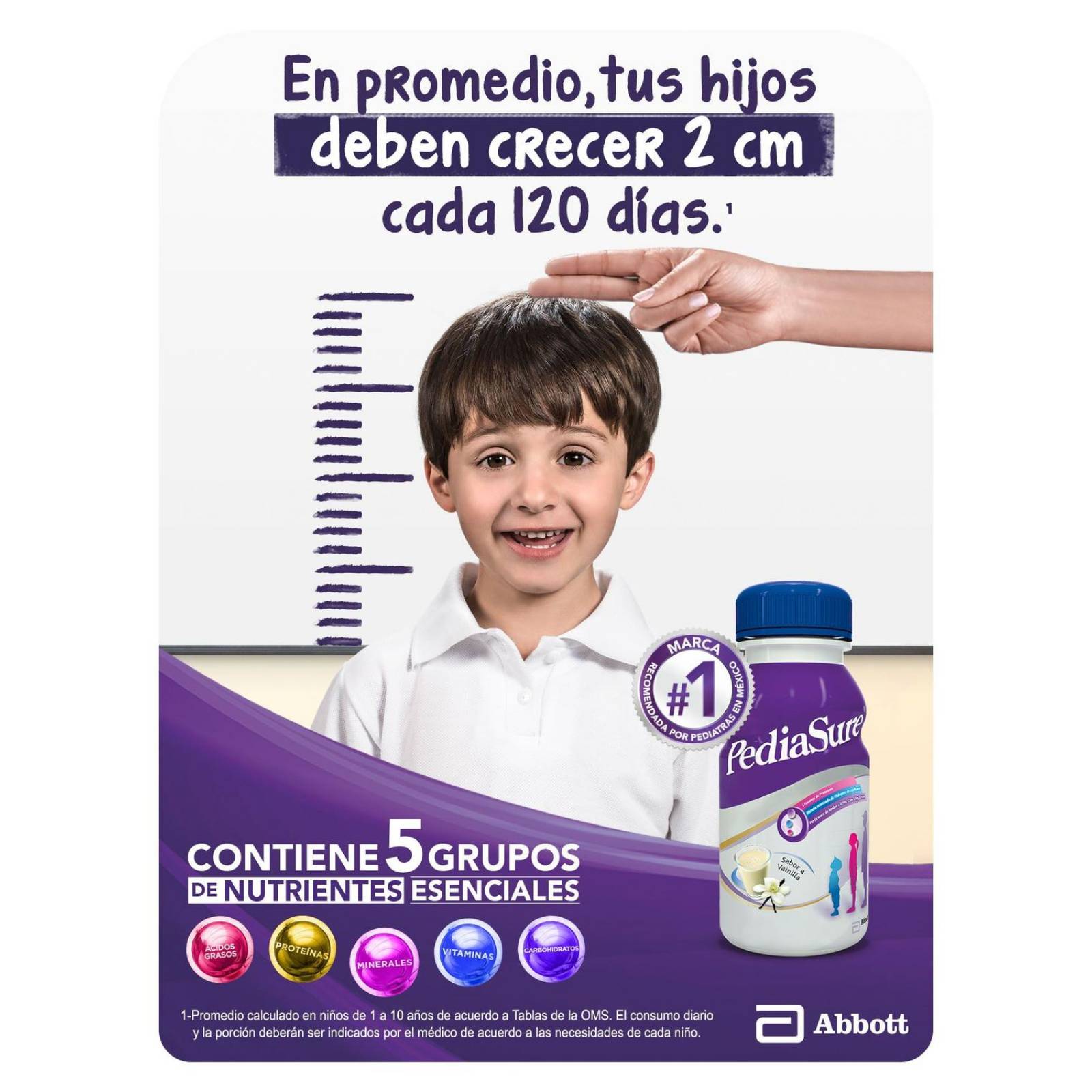 Pediasure Sabor a Vainilla, 237 ml.