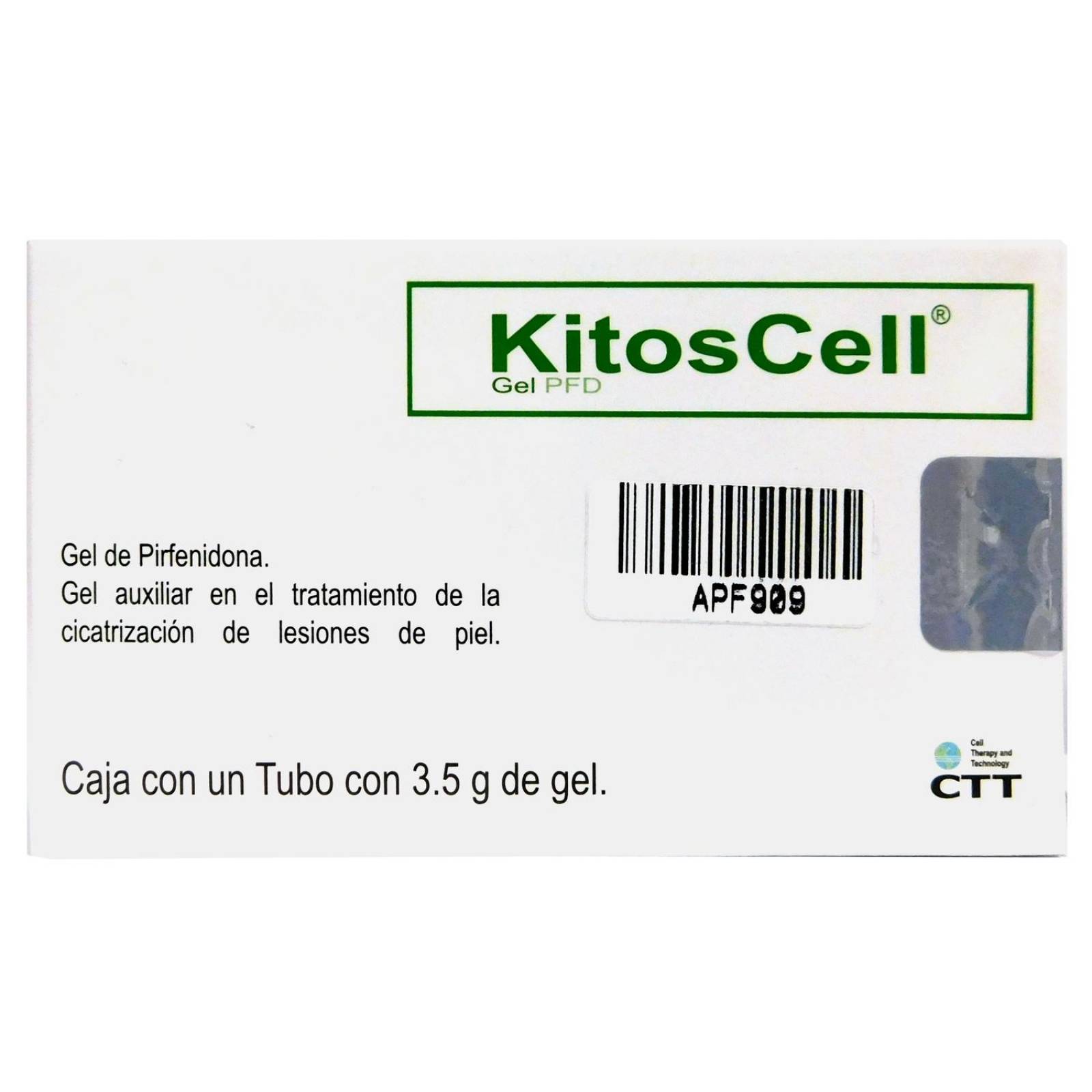 Kitoscell Caja Con Tubo Con 3.5 G Gel 