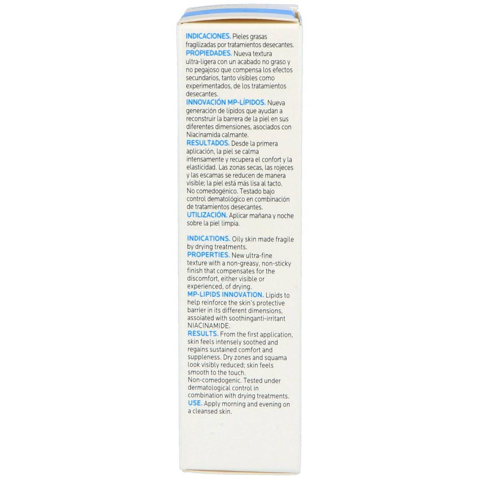 Effaclar H Crema Hidrantante Calmante Caja Con Tubo Con 40 mL 