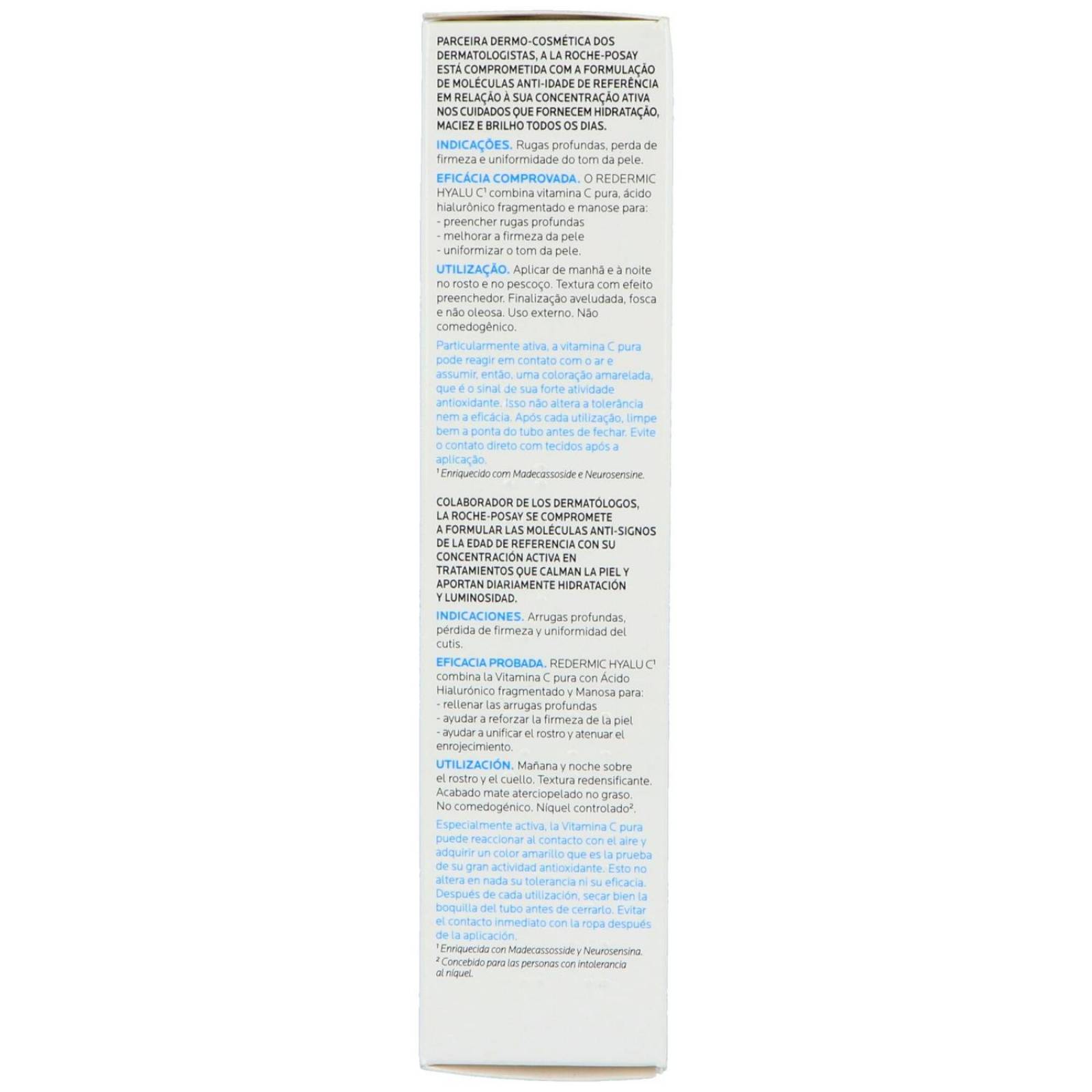 Redermic Hyalu [C] Crema Piel Normal A Mixta Caja Con Tubo Con 40 mL 