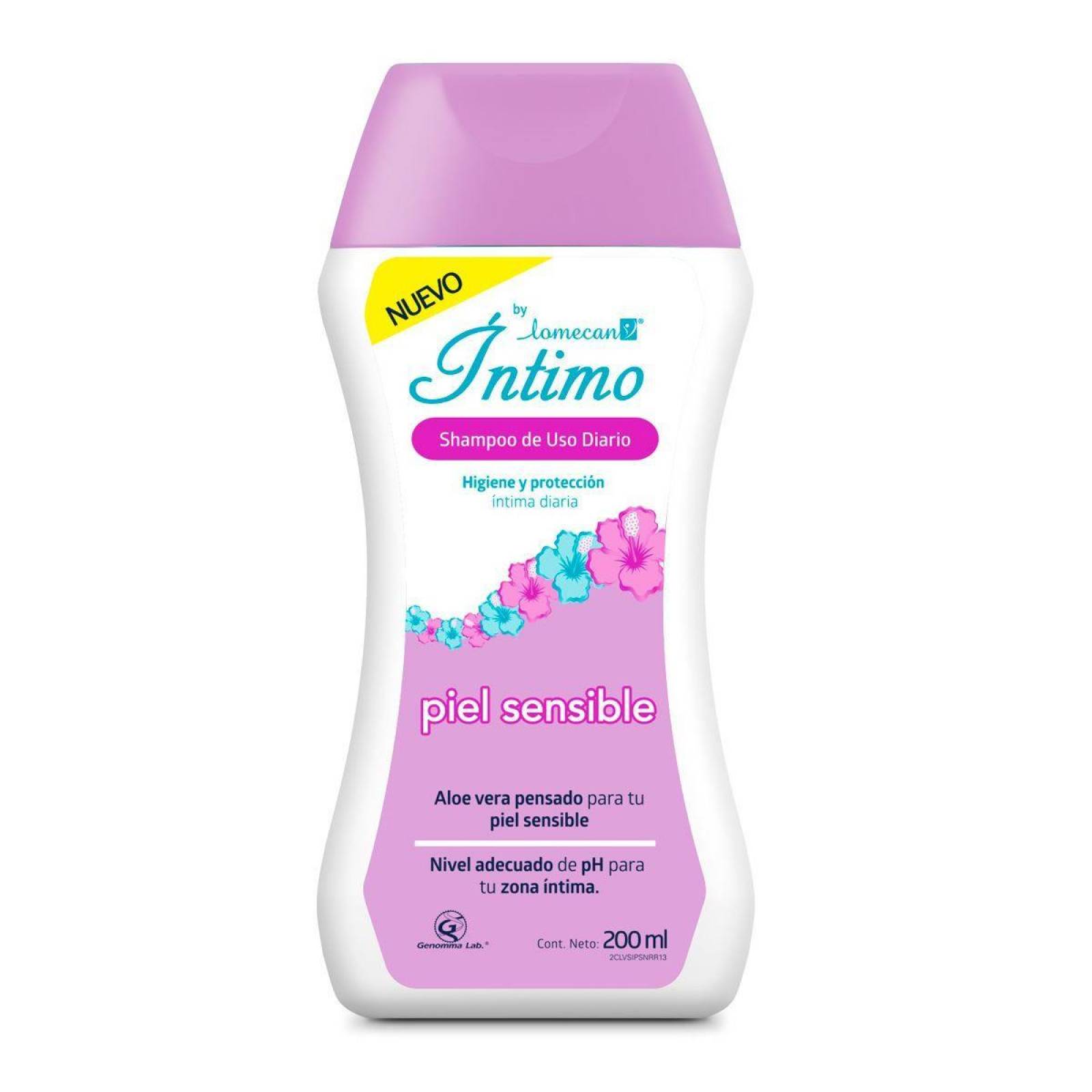 Shampoo Intimo Lomecan Piel Sensible 200 mL 
