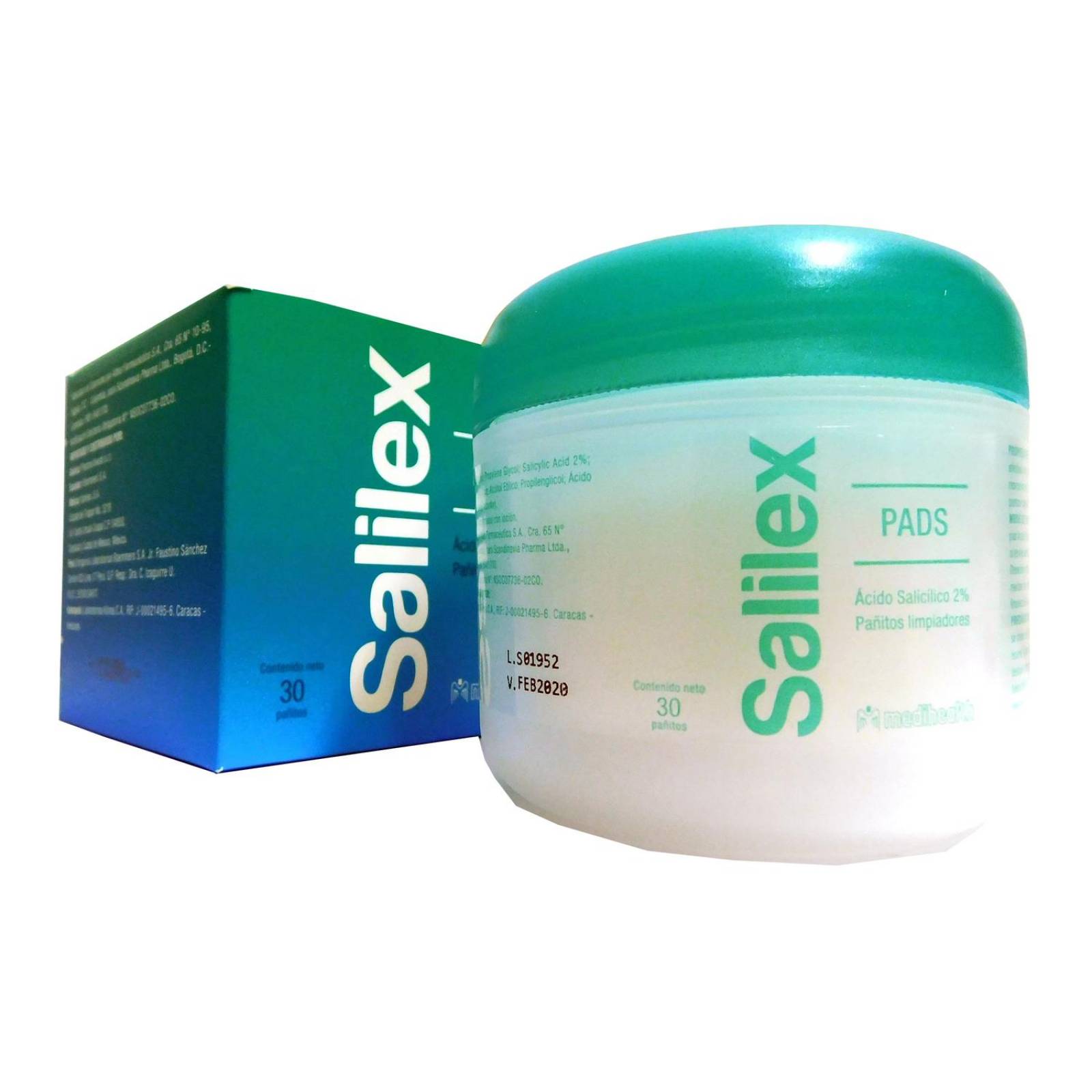 Salilex Pads Caja Con 30 Pañitos 
