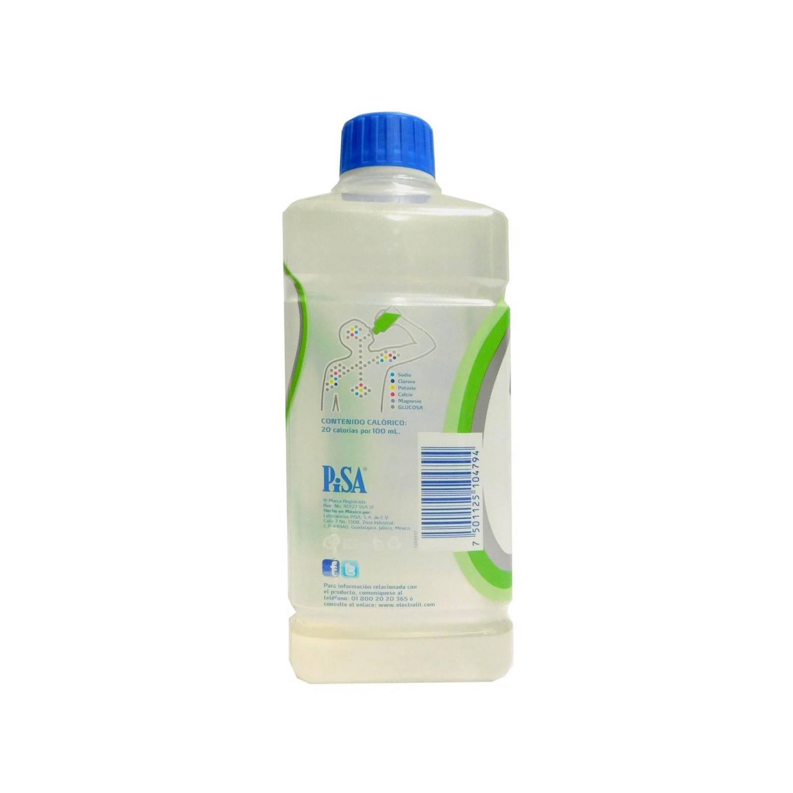 Electrolit Suero Rehidratante Botella Con 1150 Sabor Coco 