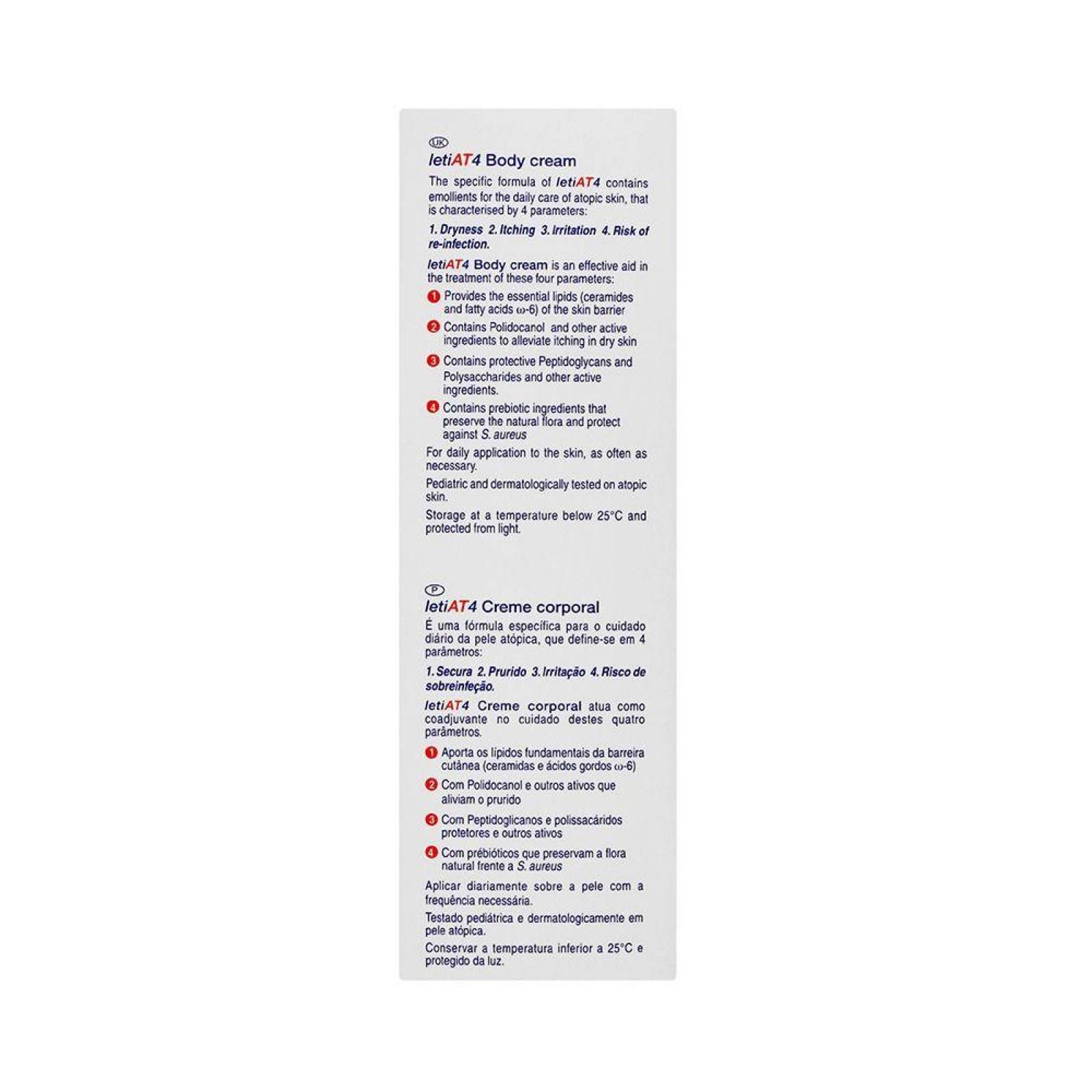 LetiaT4 Crema Corporal Caja Con Tubo Con 200 mL 