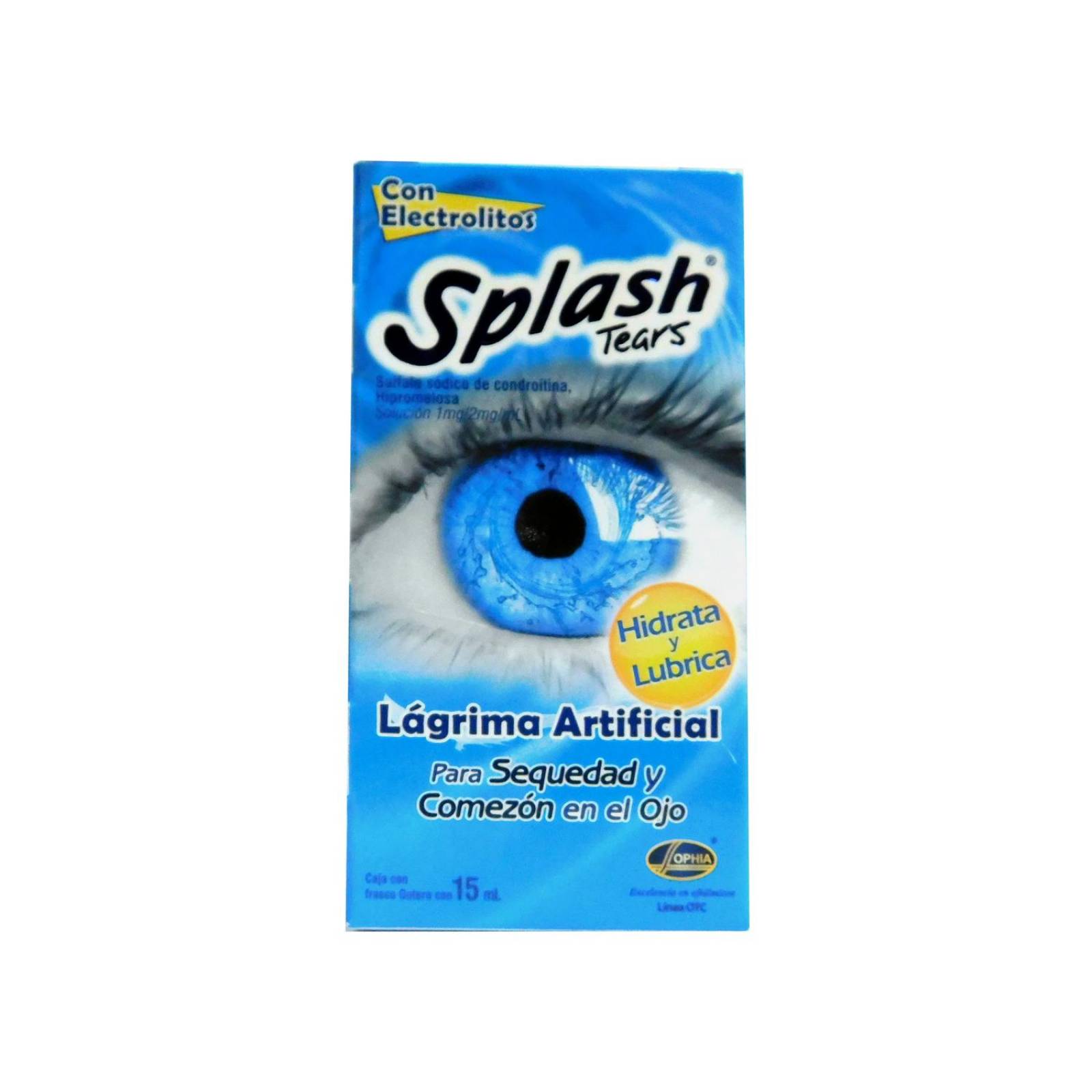 Splash Tears Caja Con Frasco Gotero Con 15mL 