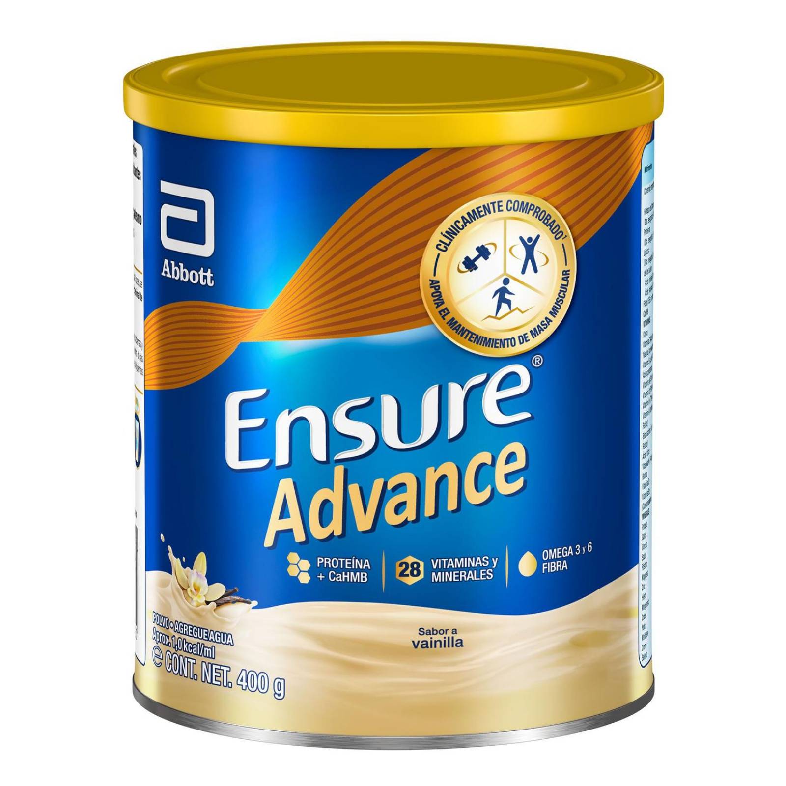 FRM-Ensure Advance polvo Con 400g Sabor A Vainilla 