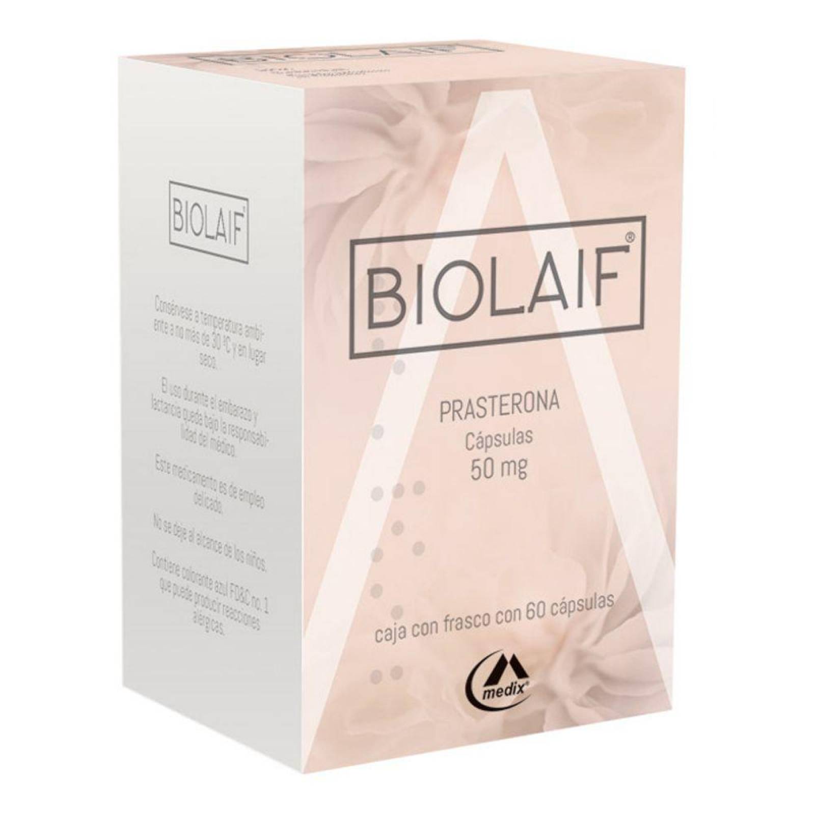 Biolaif 50 mg Caja Con Frasco Con 60 Cápsulas 