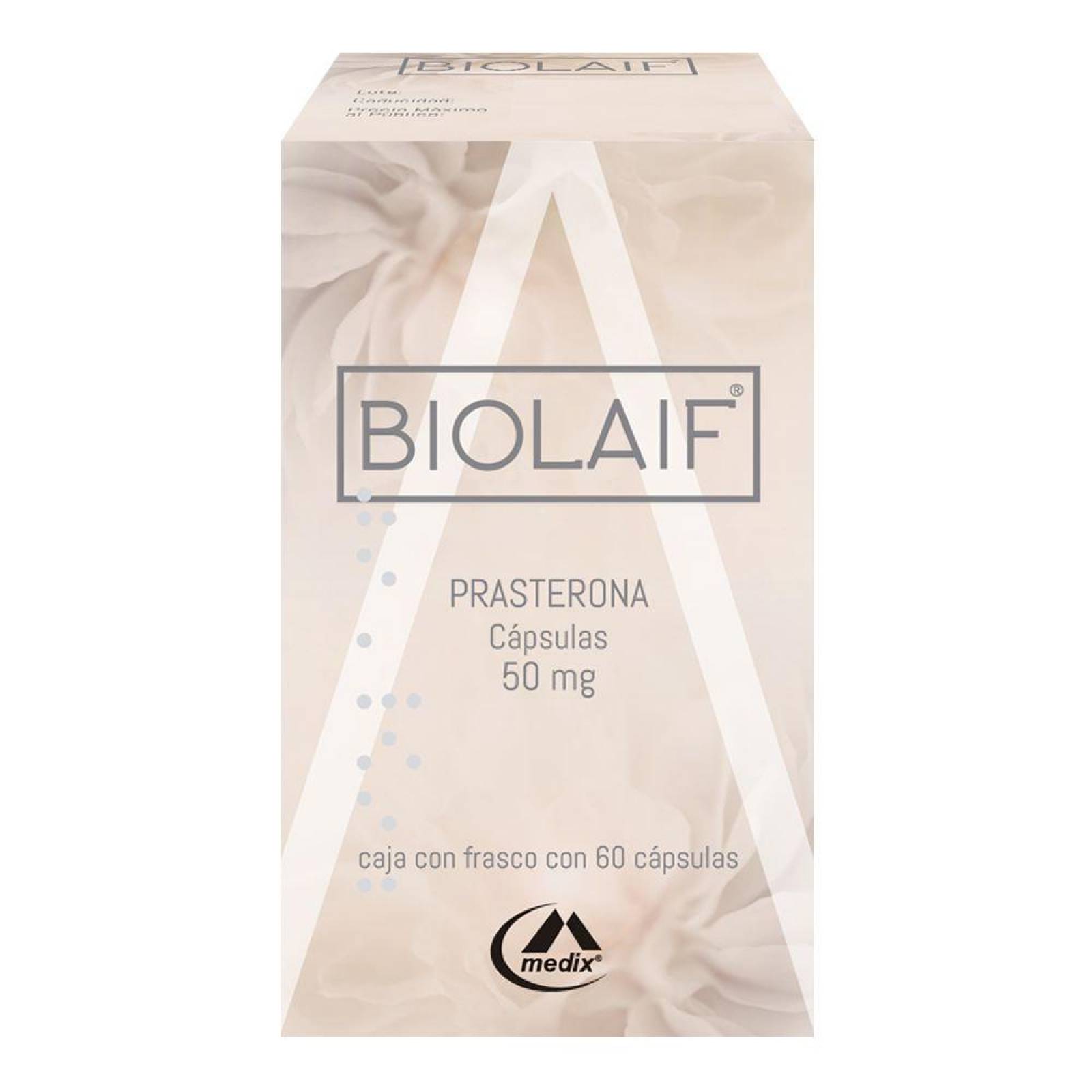 Biolaif 50 mg Caja Con Frasco Con 60 Cápsulas 