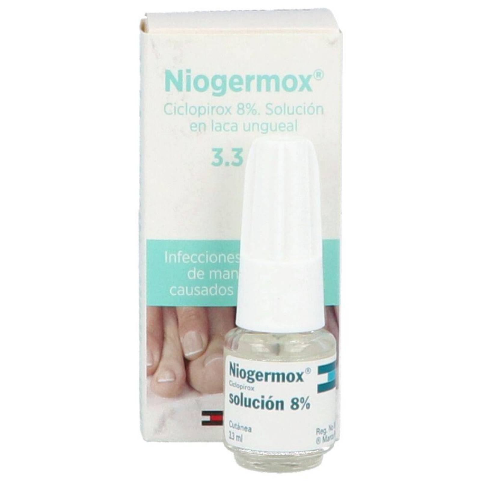 Niogermox 8% Solución Caja Con Frasco Con 3.3 mL 