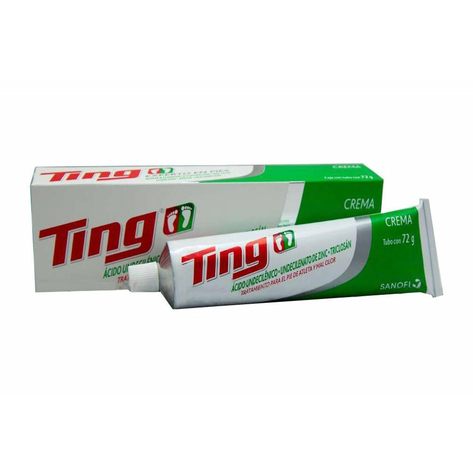 Ting Crema Caja Con Tubo Con 72 g. 