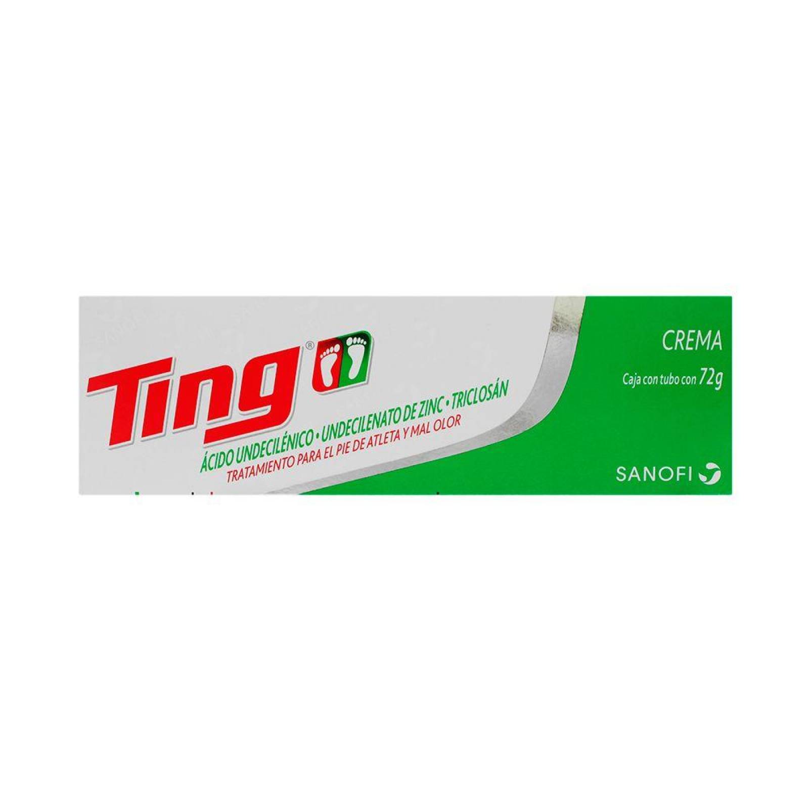 Ting Crema Caja Con Tubo Con 72 g. 