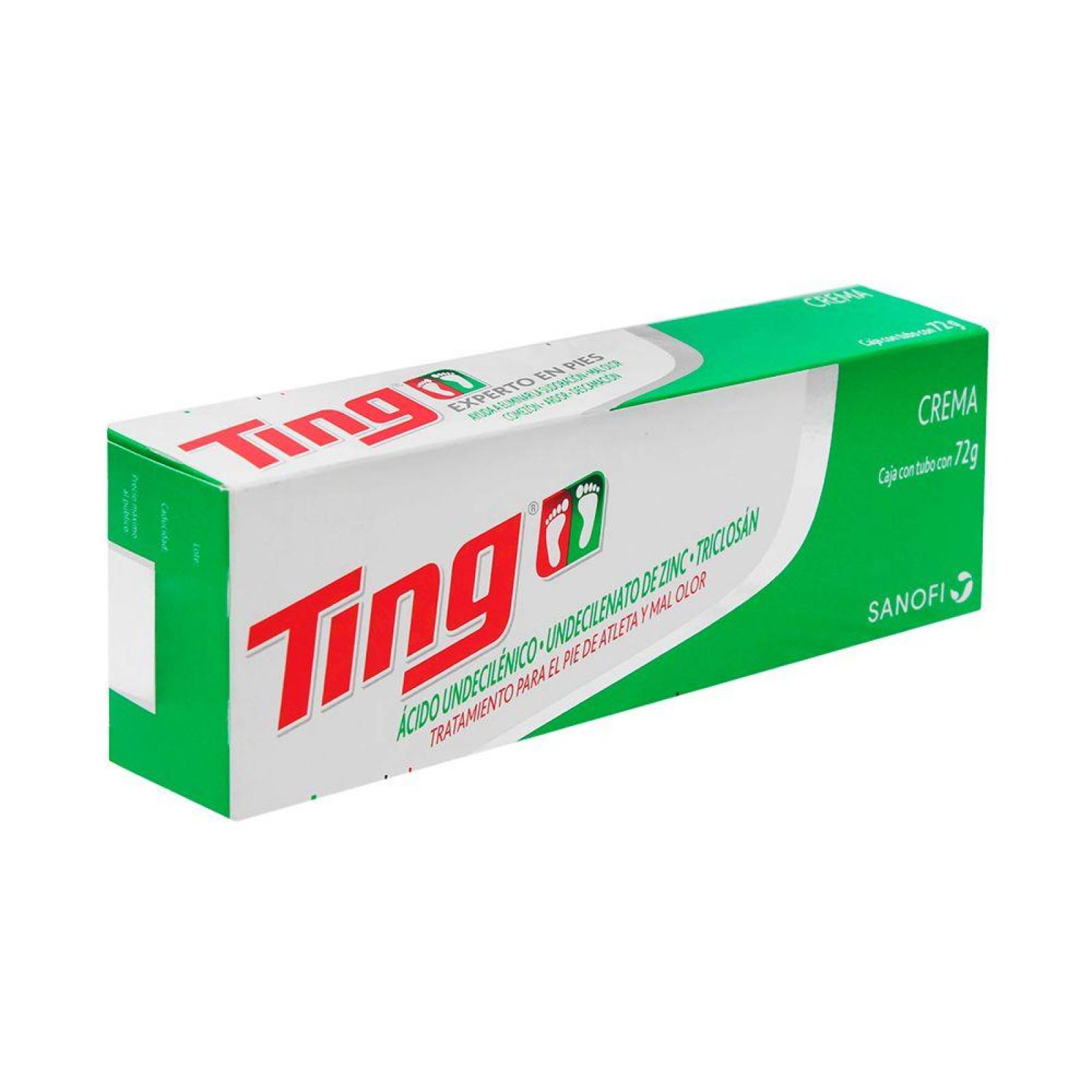 Ting Crema Caja Con Tubo Con 72 g. 